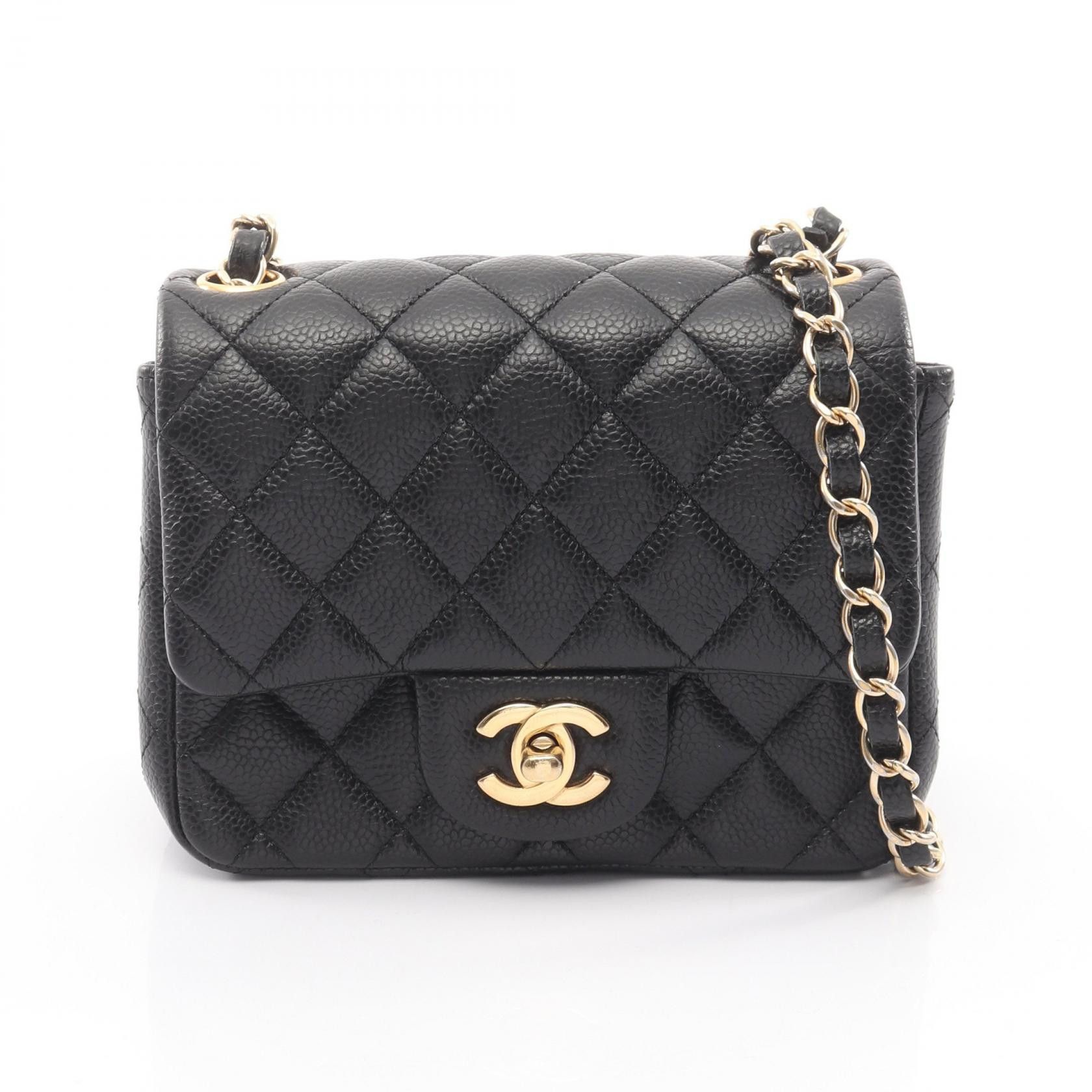 Chanel Chanel Chanel Mini Matelasse Lambskin Shoulder Bag Leather Shoulder Bag DUTY FREE for USA Size ONE SIZE - 1 Thumbnail