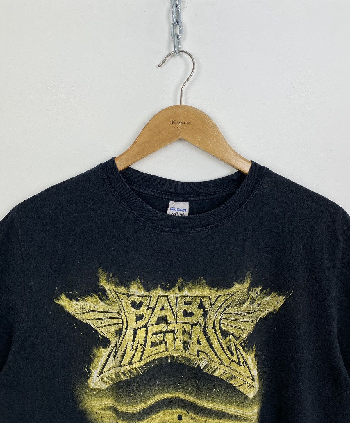 Vintage Gildan Baby Metal Short Sleeve Rock T-Shirt Size L Black Top Size US L / EU 52-54 / 3 - 2 Thumbnail