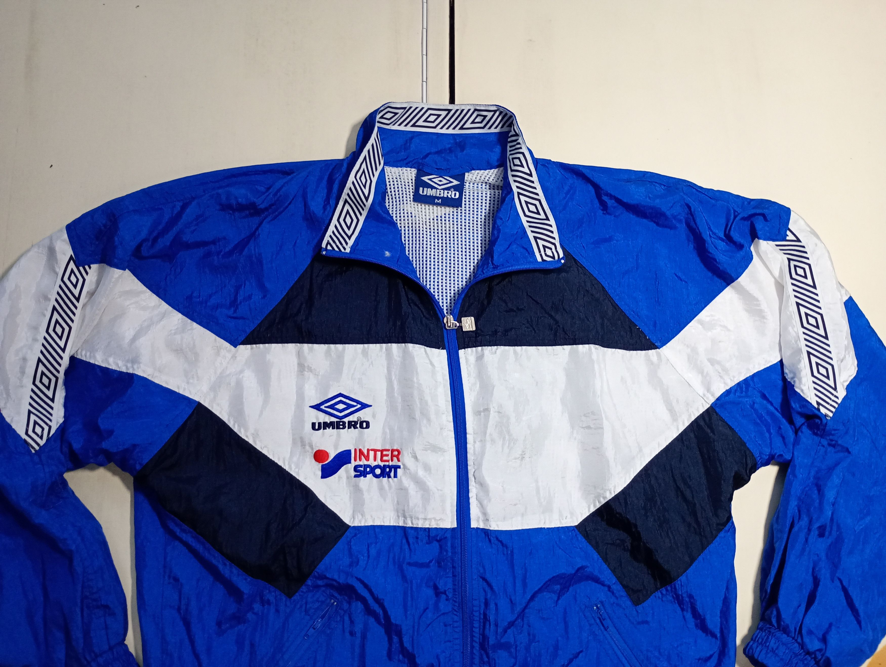 Umbro Umbro Inter Sport Track Top Jacket Vintage 90's Size US M / EU 48-50 / 2 - 4 Thumbnail