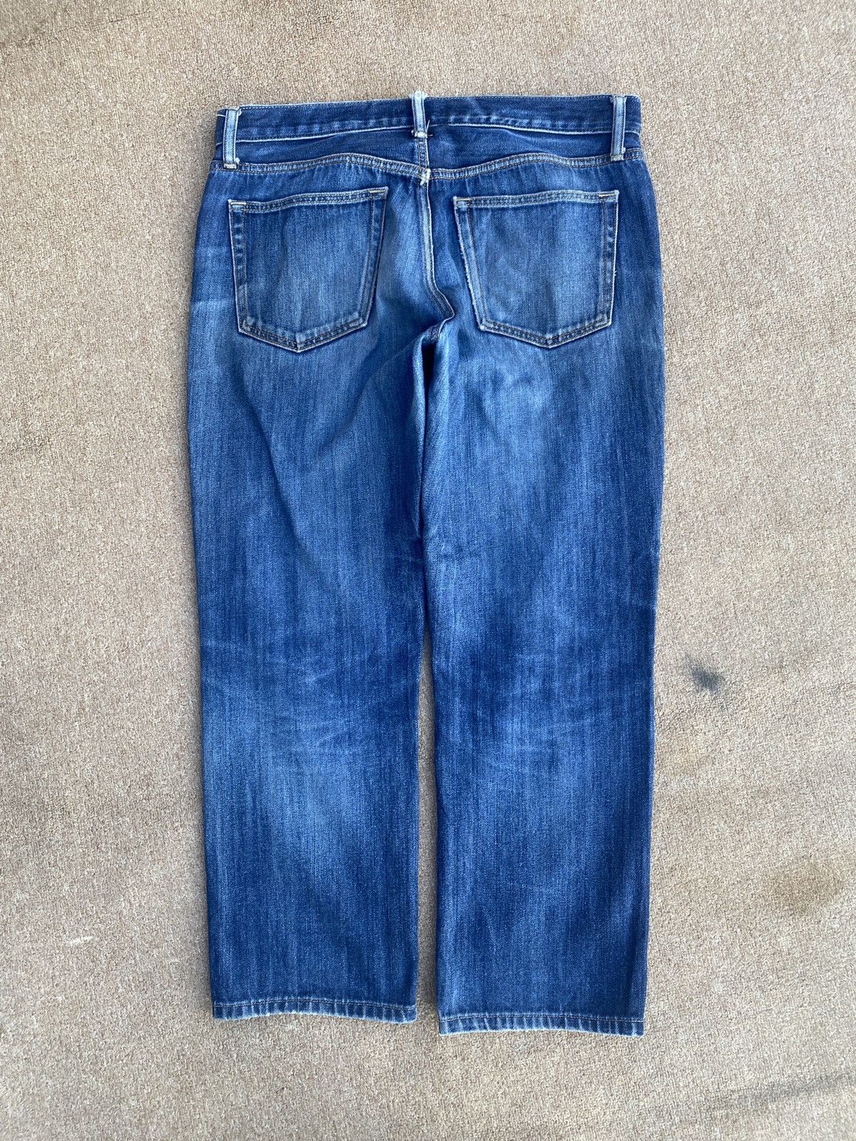 Jun Takahashi × Uniqlo Vintage uniqlo regular cut denim Size US 35 - 6 Thumbnail