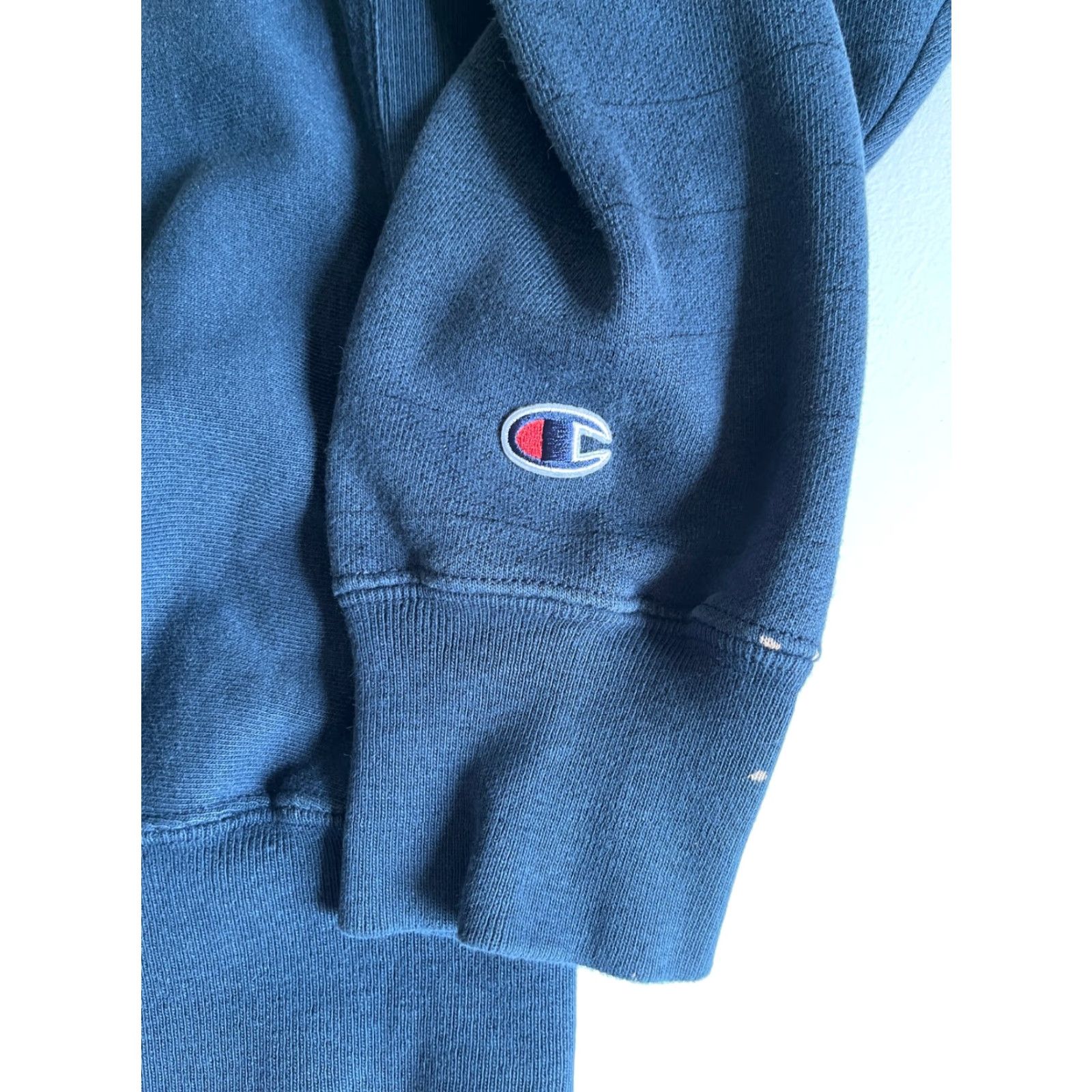 Champion VINTAGE Champion Sweatshirt 90s Heavyweight Reverse Weave Crewneck Navy XL Mens Logo | 90s, Classic, USA Size US XL / EU 56 / 4 - 5 Thumbnail