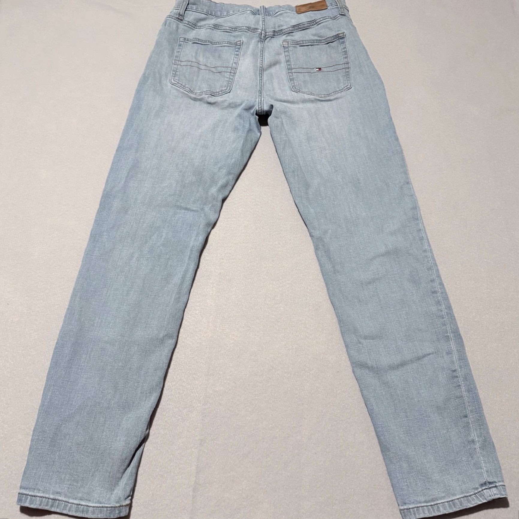 Tommy Hilfiger Tommy Hilfiger Skinny Jeans Men's Medium Wash Denim Stretch Slim Classic - 34X32 Blue Jeans Size US 34 / EU 50 - 3 Thumbnail