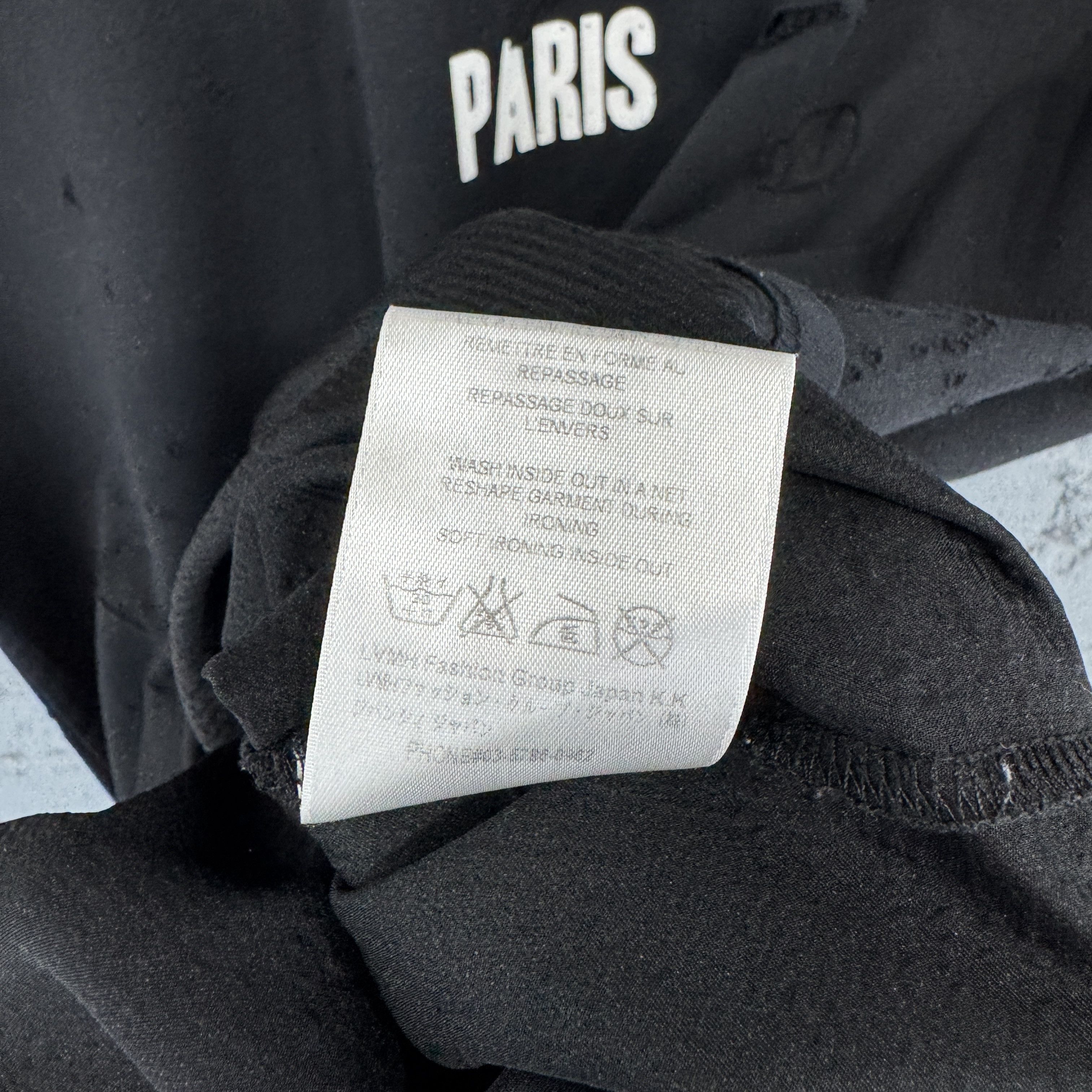 Givenchy Rare Givenchy Chest Logo Destruction Distressd Tshirt Size US XXS / EU 40 - 10 Thumbnail