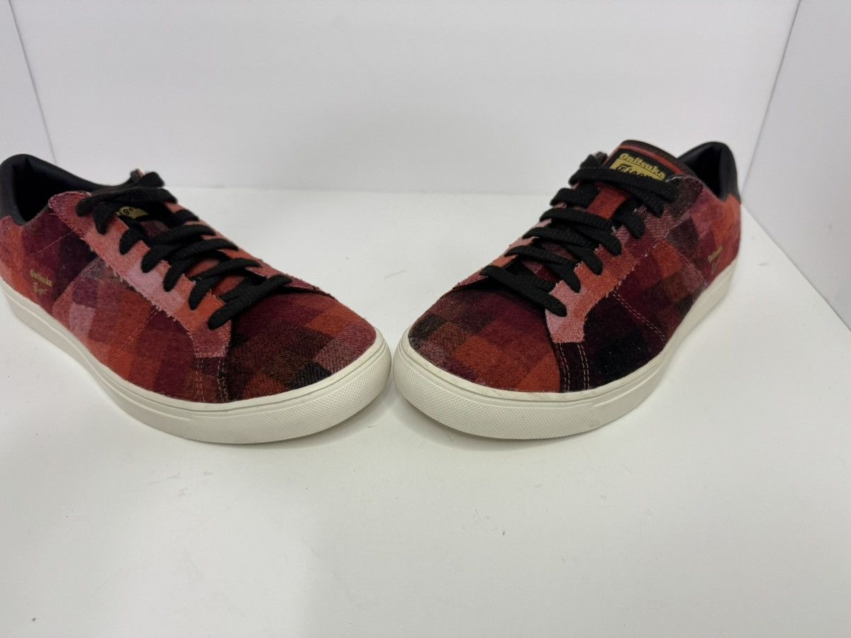 Onitsuka Tiger Onitsuka Tiger Plaid Wool Low Top Red Black Men’s Size 9 Size US 9 / EU 42 - 12 Thumbnail