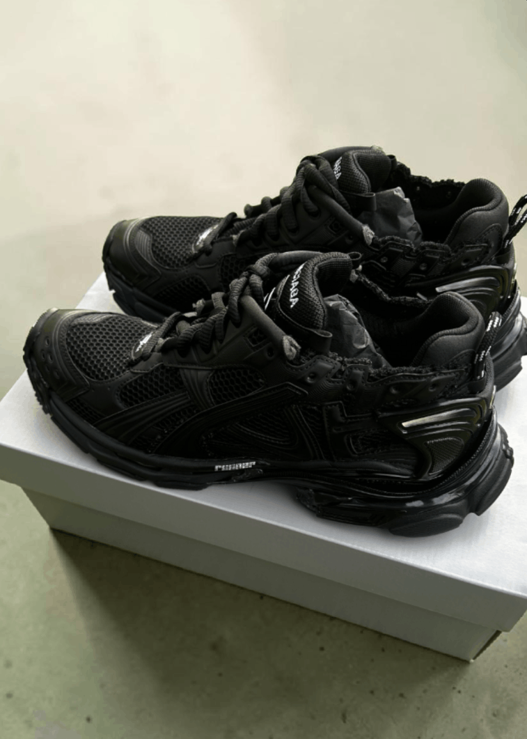 Balenciaga Runner Sneaker – Black (Size 45)