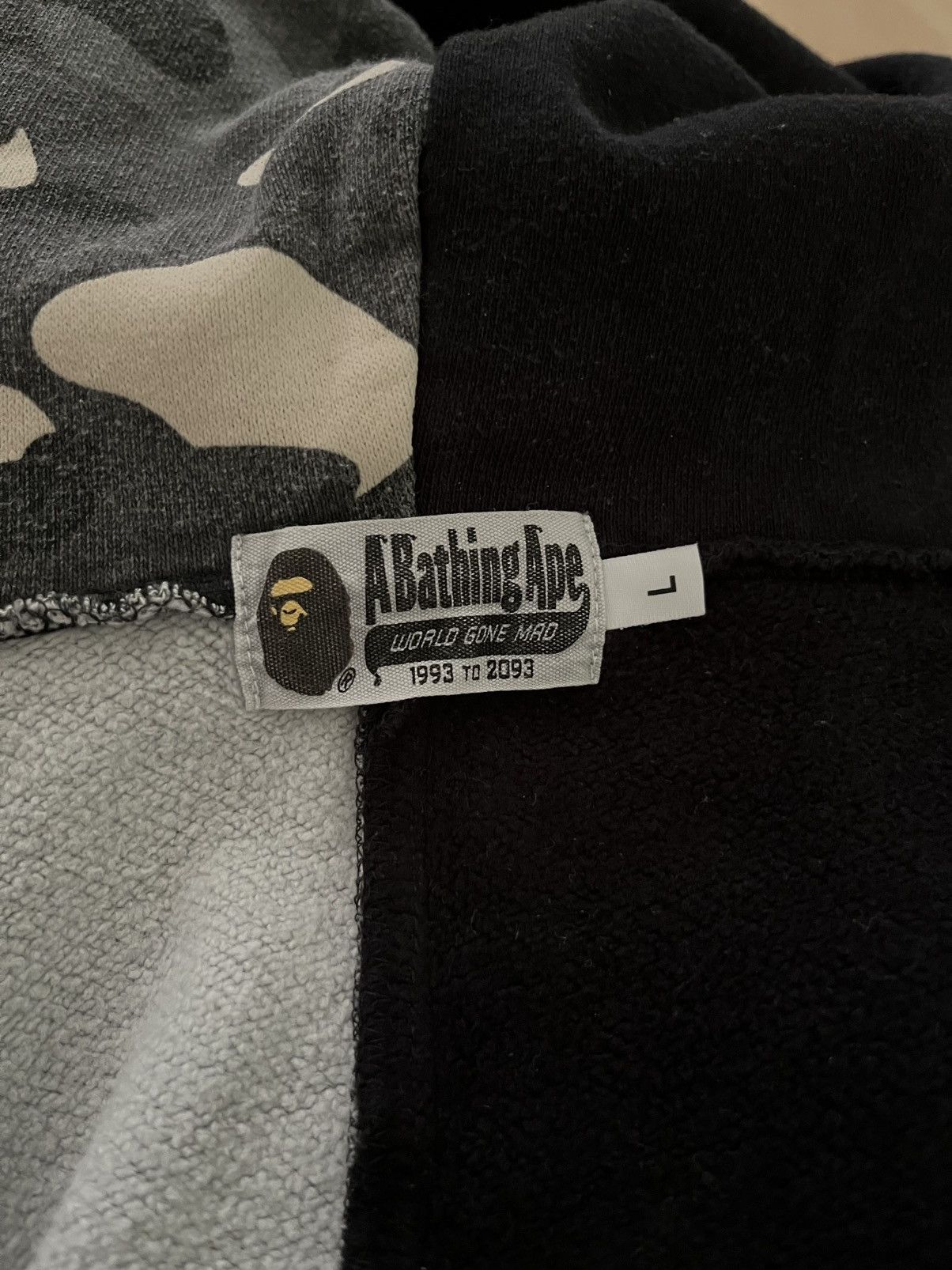 Bape bape hoodie full zip Size US L / EU 52-54 / 3 - 9 Thumbnail