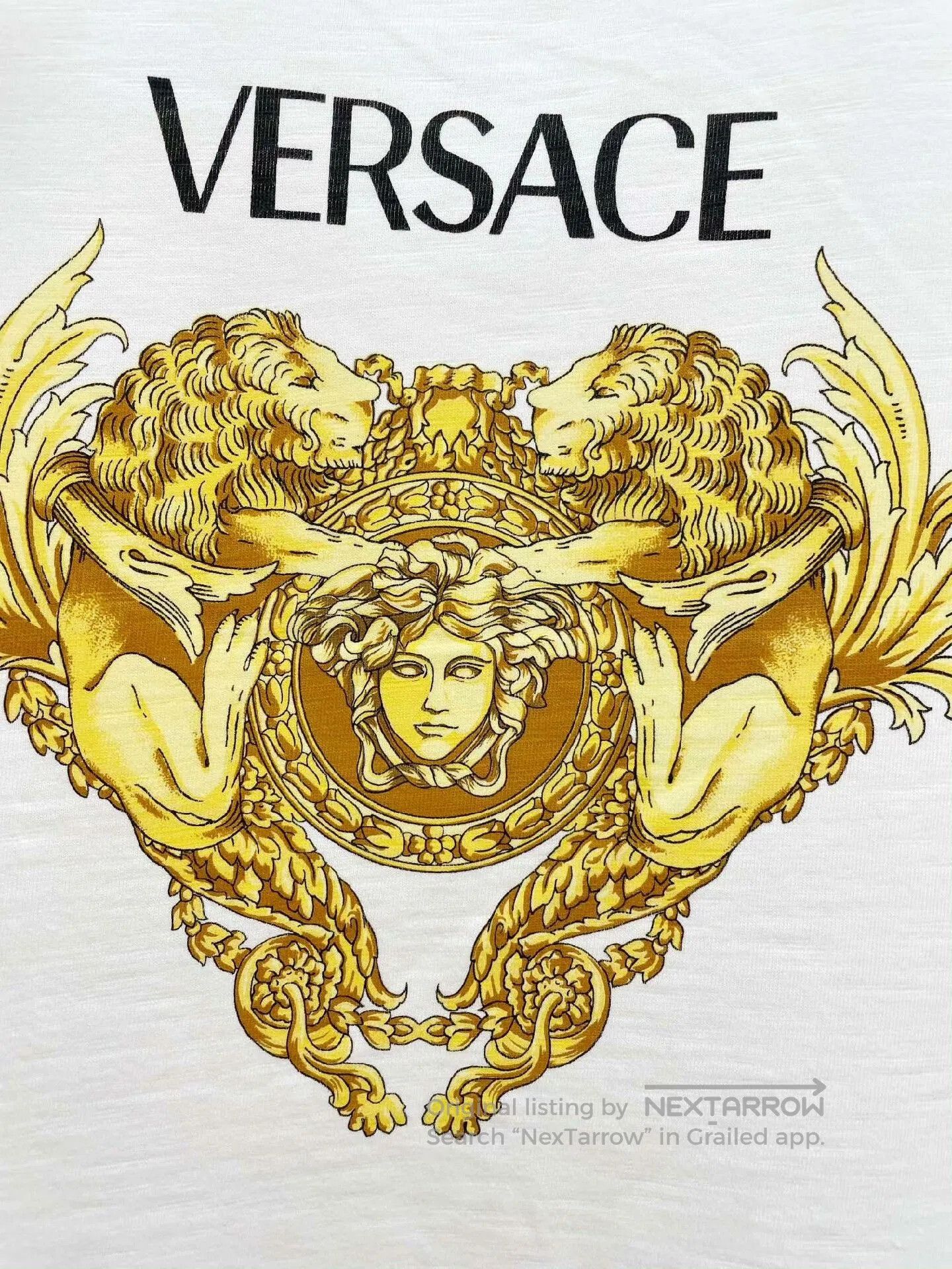Versace VERSACE Cotton Short Sleeve T-Shirt. Size US M / EU 48-50 / 2 - 3 Thumbnail