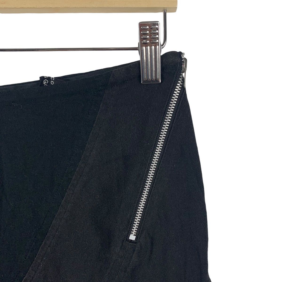 Tricot Comme des Garcons × Vintage Vintage TRICOT Comme des Garçons AD 2005 black skirt Size 30" / US 8 / IT 44 - 5 Thumbnail