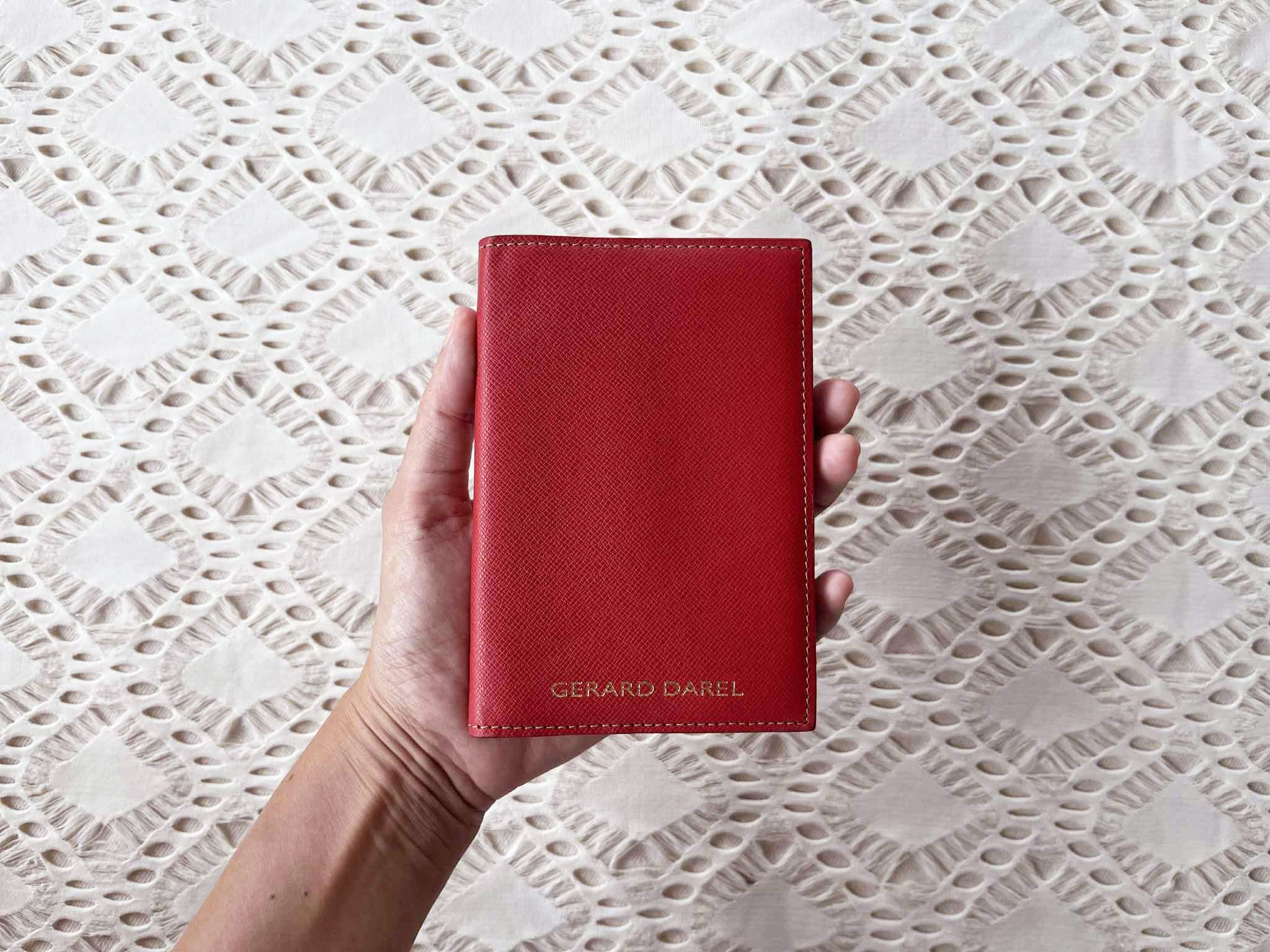 Gerard Darel Gerard Darel red genuine leather Bifold card holder Size ONE SIZE - 2 Thumbnail