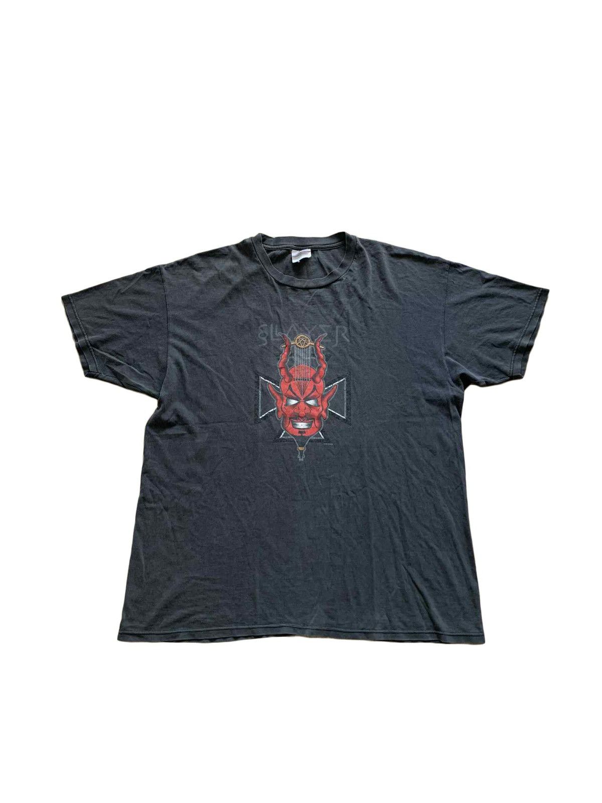 Band Tees Vintage 90s Slayer Band Diabolus In Musica 1998 T shirt Size US XL / EU 56 / 4 - 1 Thumbnail