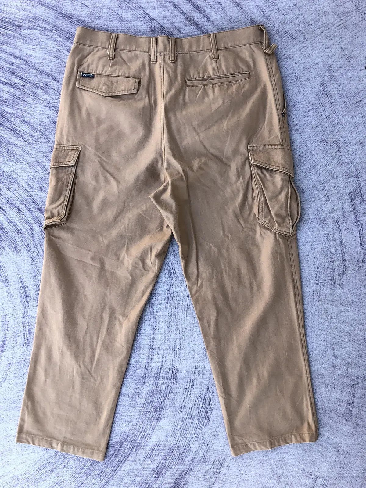 Japanese Brand × Vintage Cargo g.ground Plain 6 Pocket Tactical Pants Size US 33 - 9 Thumbnail