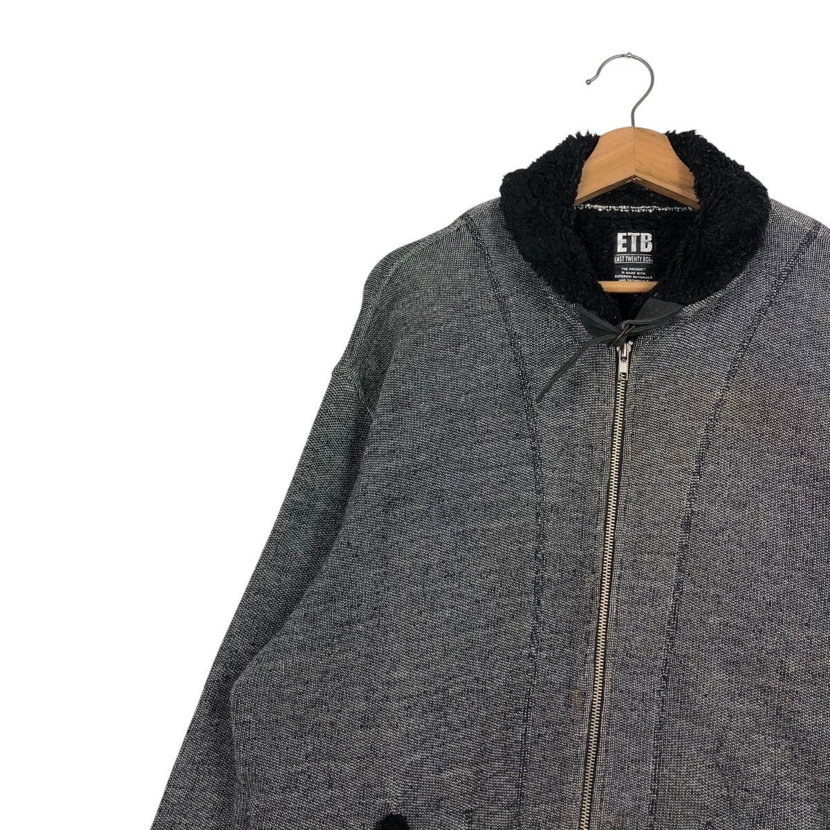 Japanese Brand × Vintage 📌Vintage Chore Jacket East Twenty Box Sherpa Blanket Size US M / EU 48-50 / 2 - 8 Thumbnail