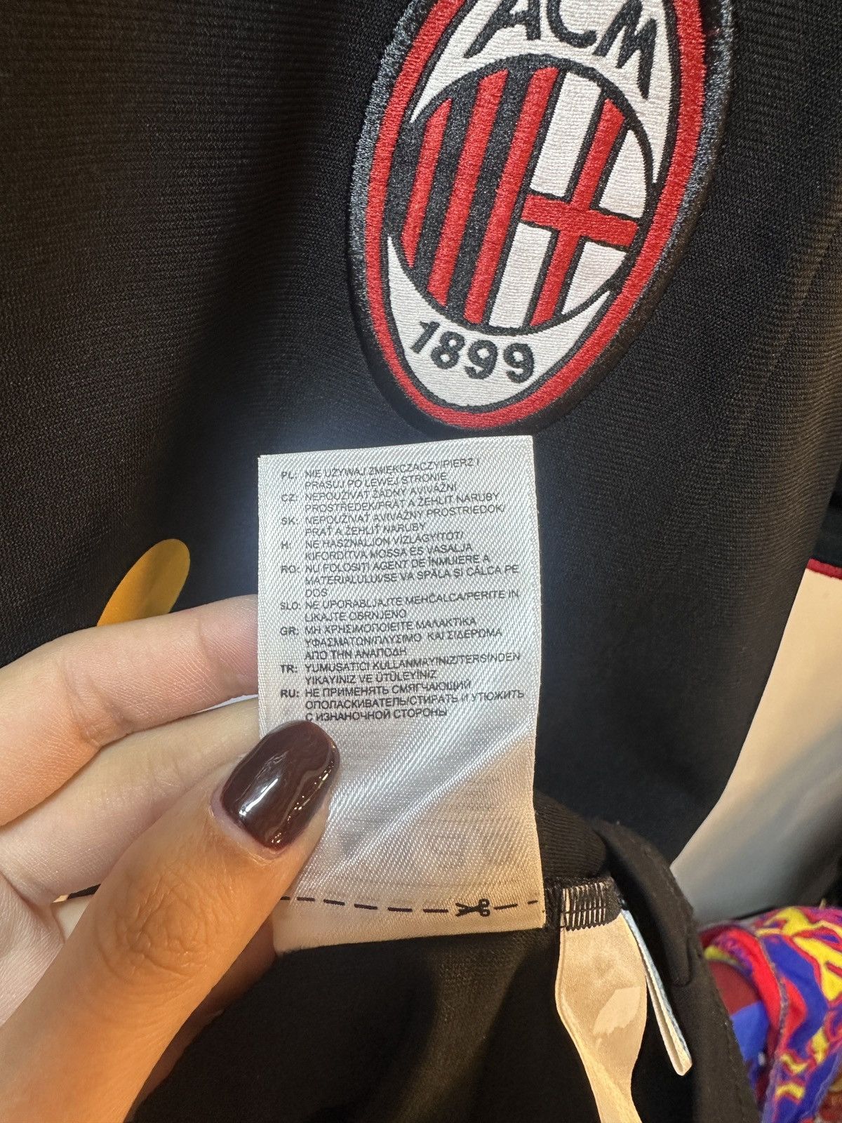 Adidas 2007-2008 AC Milan Third Kit KAKA22 Size US S / EU 44-46 / 1 - 9 Thumbnail