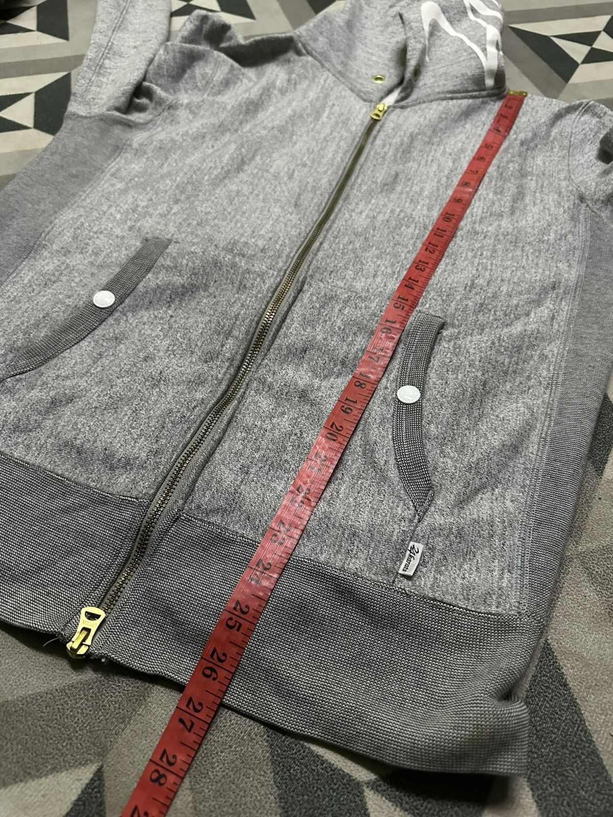 Champion Champion reverse weave x 24karats big logo backhit hoodie Size US XL / EU 56 / 4 - 11 Thumbnail