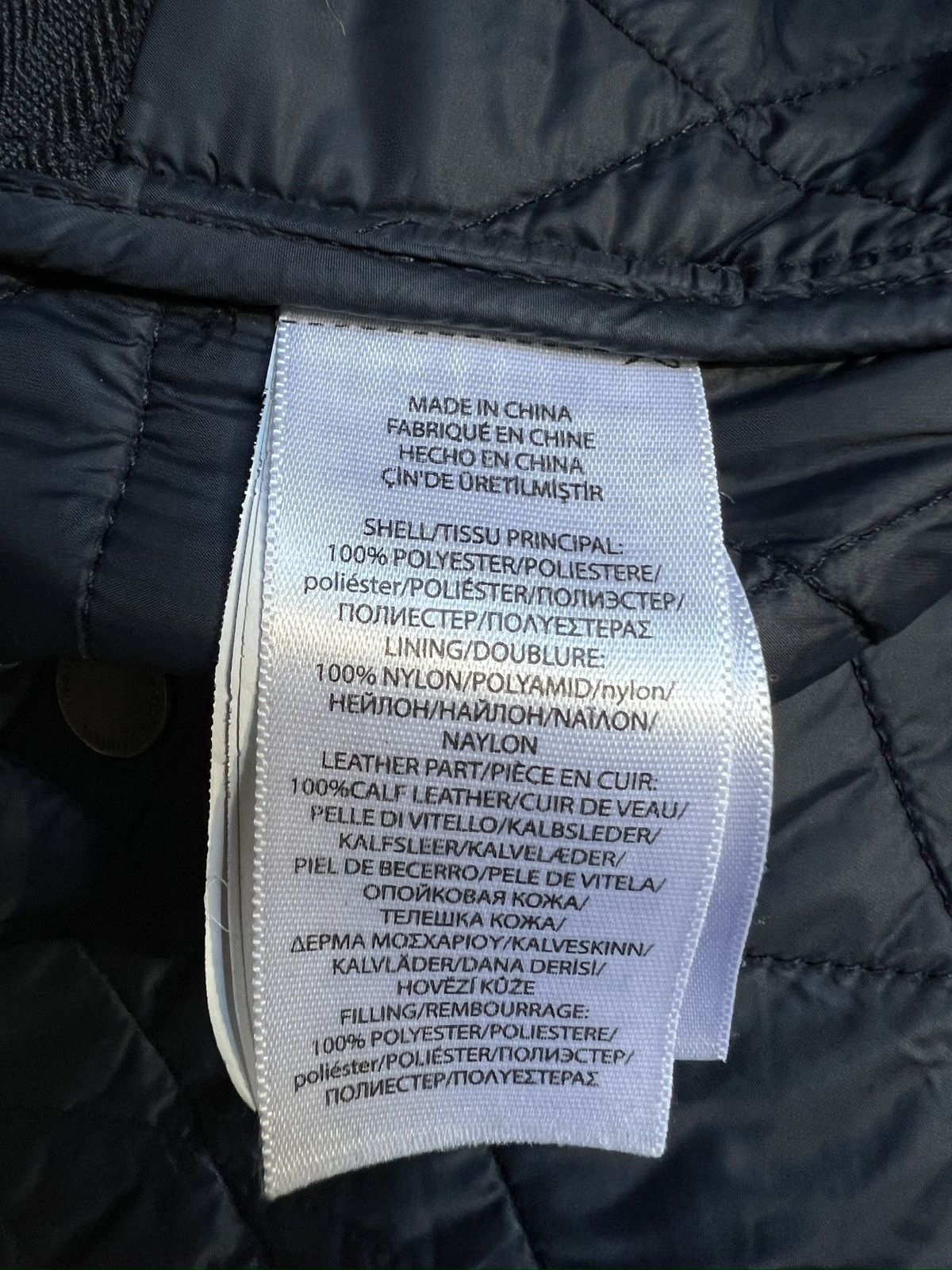 Polo Ralph Lauren Granatowa pikowana kurtka Polo Ralph Lauren Size US XL / EU 56 / 4 - 7 Thumbnail