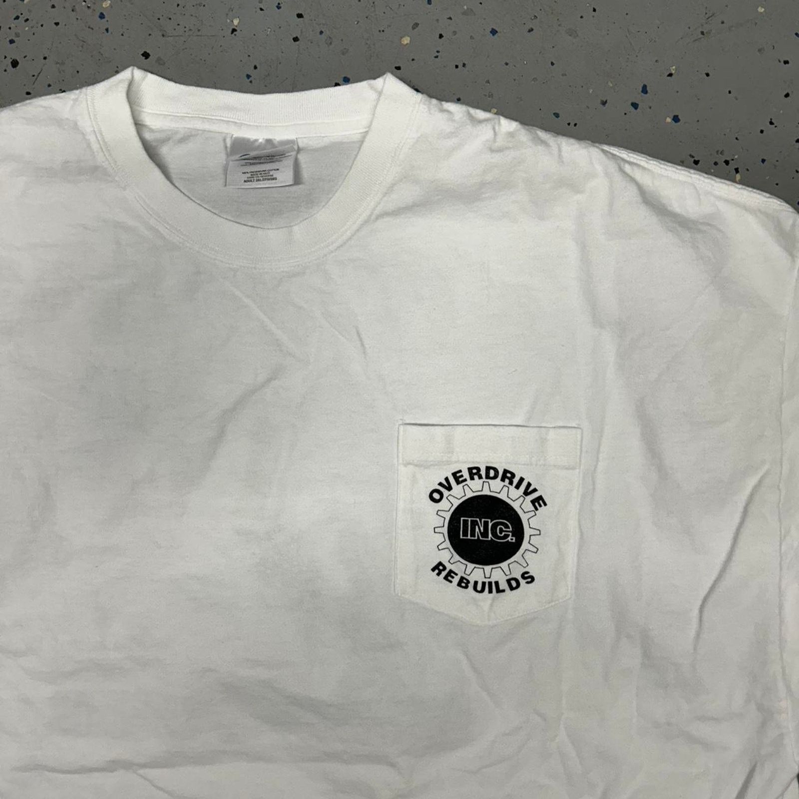 Other Y2K White and black Overdrive Rebuilds tee Size US XXL / EU 58 / 5 - 4 Thumbnail