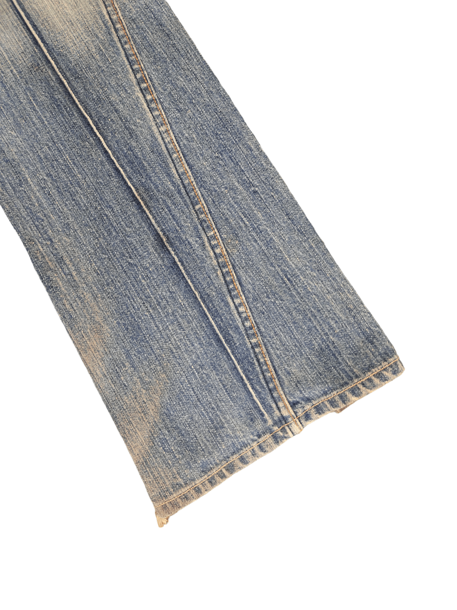 BUFFALO BOBS Flare Jeans Buffalo Spiral Cut Distress Rusty Boot Cut Size US 30 / EU 46 - 8 Thumbnail
