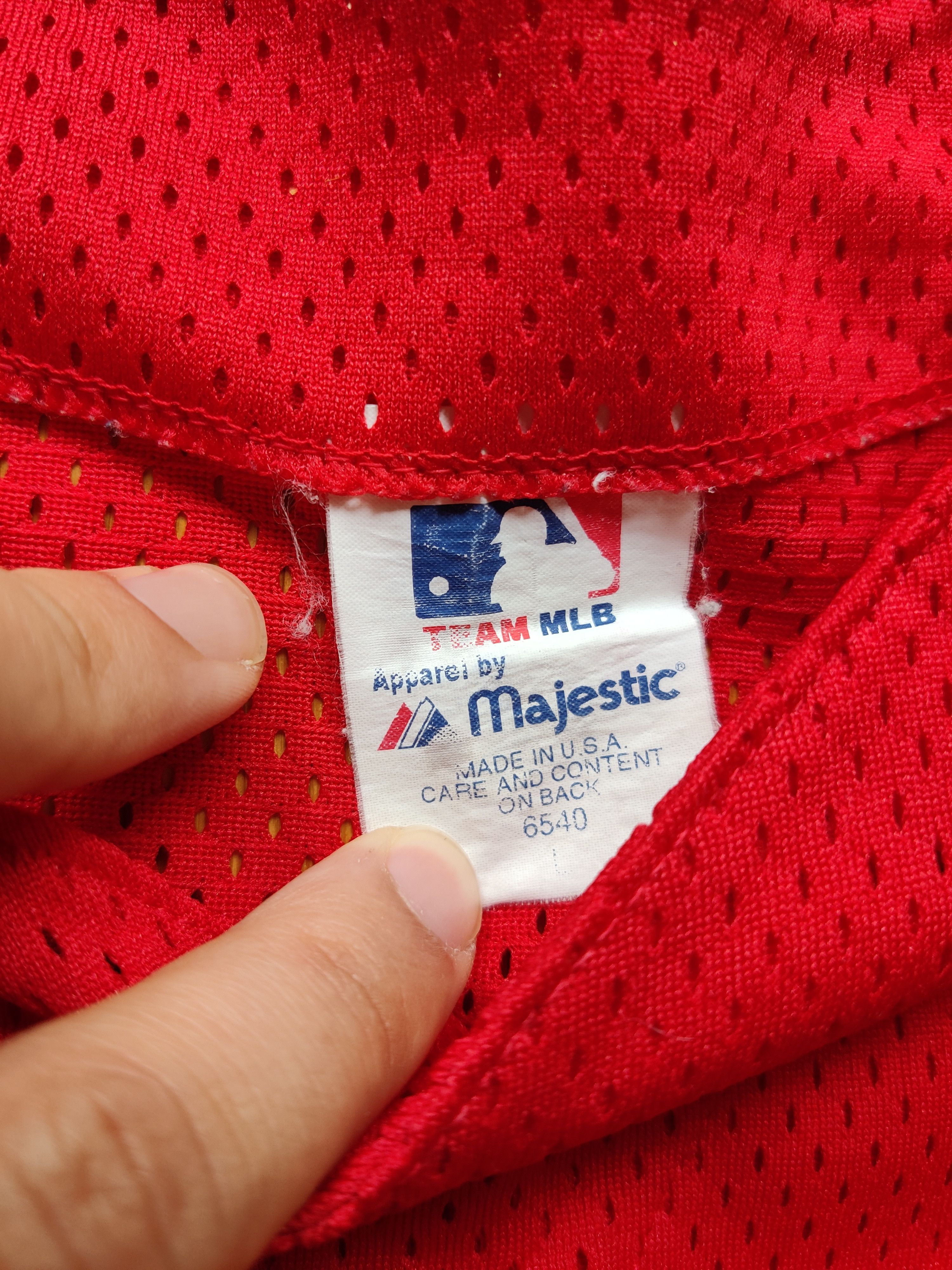 Majestic MLB Majestic Philadelphia Phillies Vintage Jersey L Size US L / EU 52-54 / 3 - 2 Thumbnail