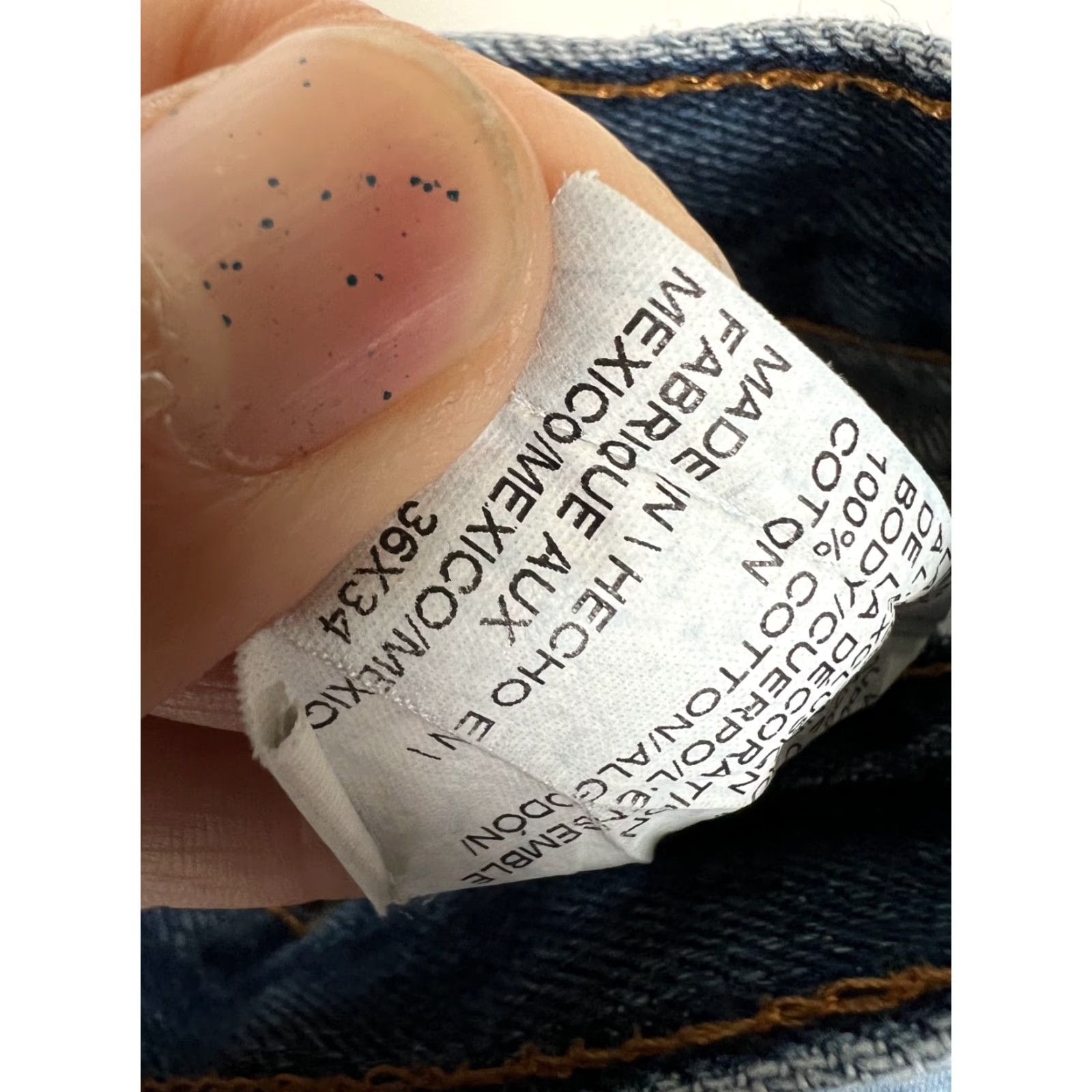 Dickies VINTAGE Dickies Jeans Denim 34x34 36x34 Size 32/36 Inseam 36 Blue Men Straight Grunge 90s USA Read Size US 36 / EU 52 - 2 Thumbnail