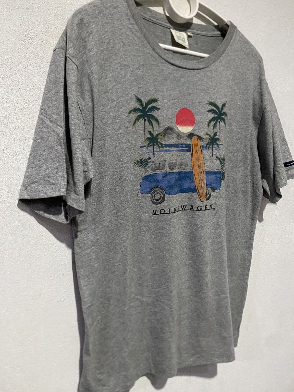 Japanese Brand Short Sleeve Big Logo Print Volkswagen Size US L / EU 52-54 / 3 - 4 Thumbnail