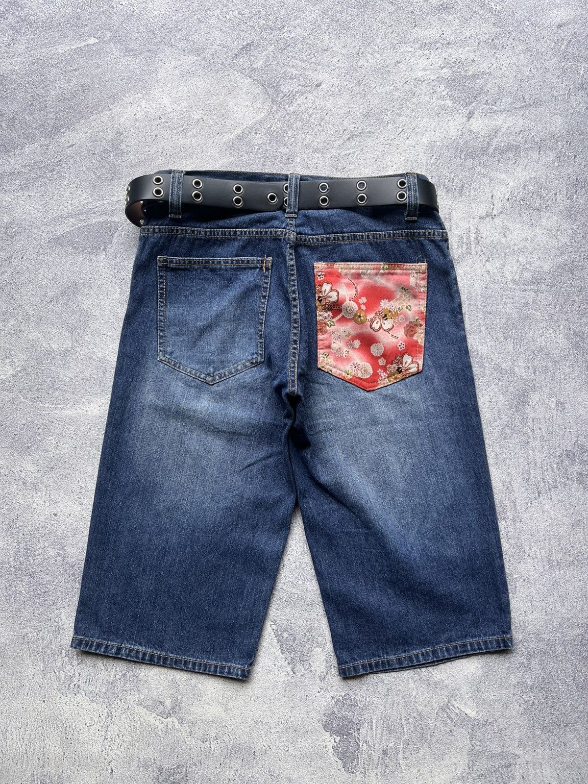 Jorts Dragon Printed Karakuri Style
