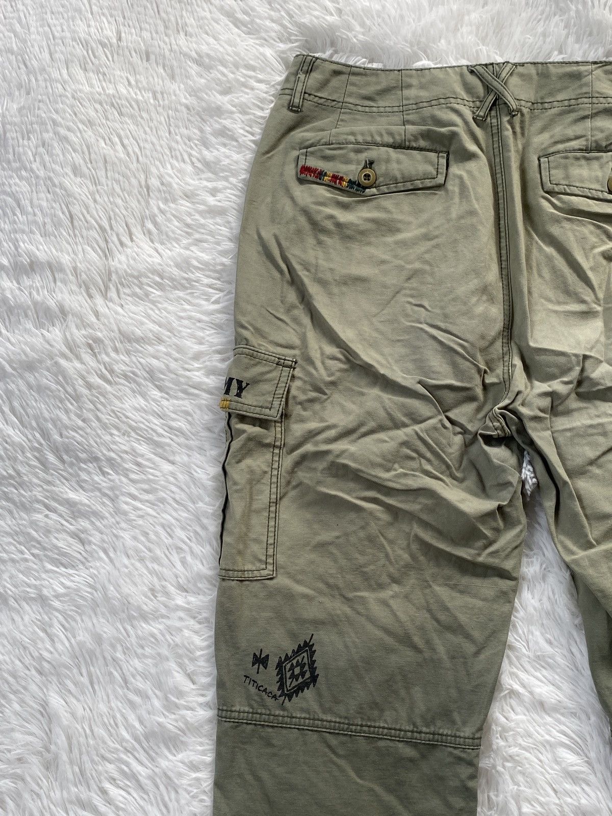 Vintage STEAL🔥TITICACA Fuente Cargo Pant rare Size US 32 / EU 48 - 10 Thumbnail
