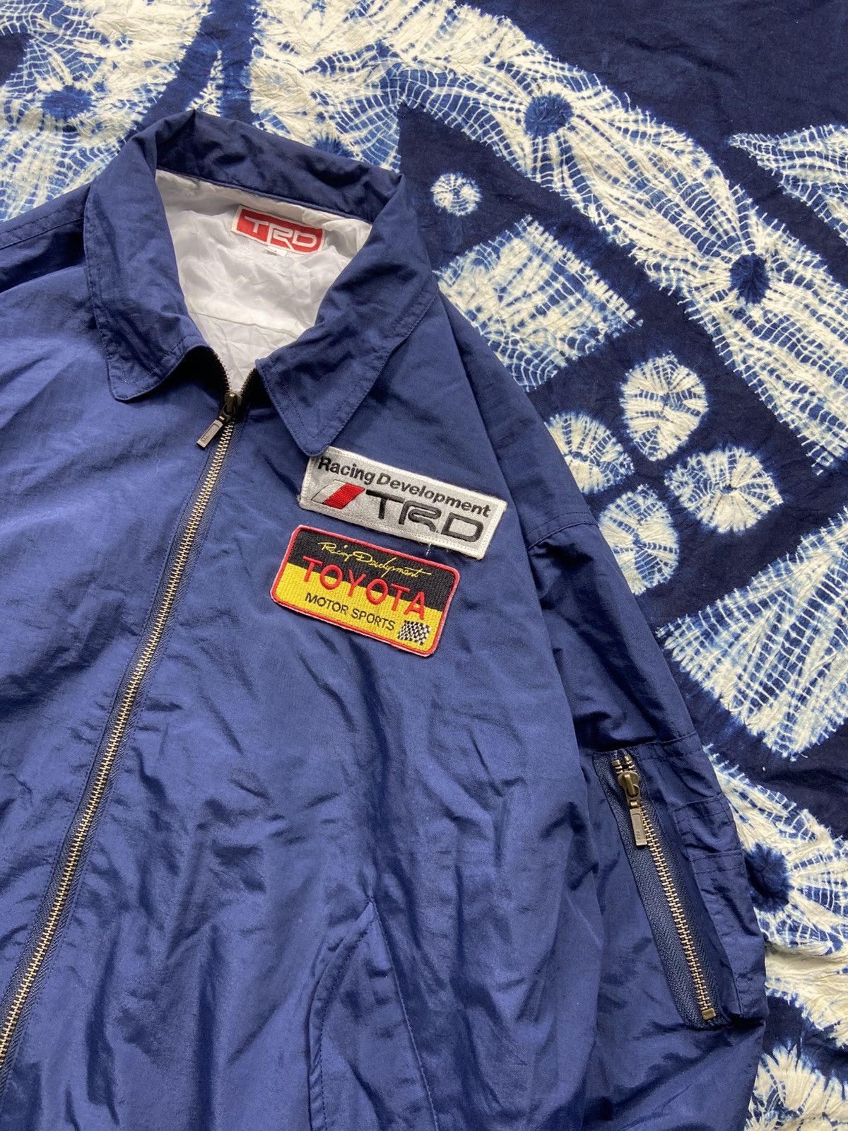 Vintage Vintage Toyota TRD Bomber Jacket Size US L / EU 52-54 / 3 - 3 Thumbnail