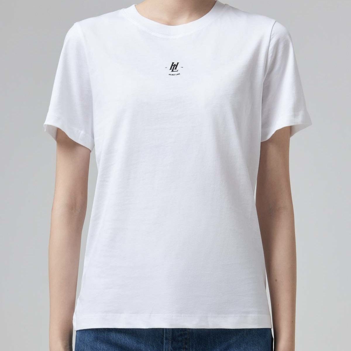 Helmut Lang Helmut Lang HL Baby Tee in White Size XS / US 0-2 / IT 36-38 - 1 Thumbnail