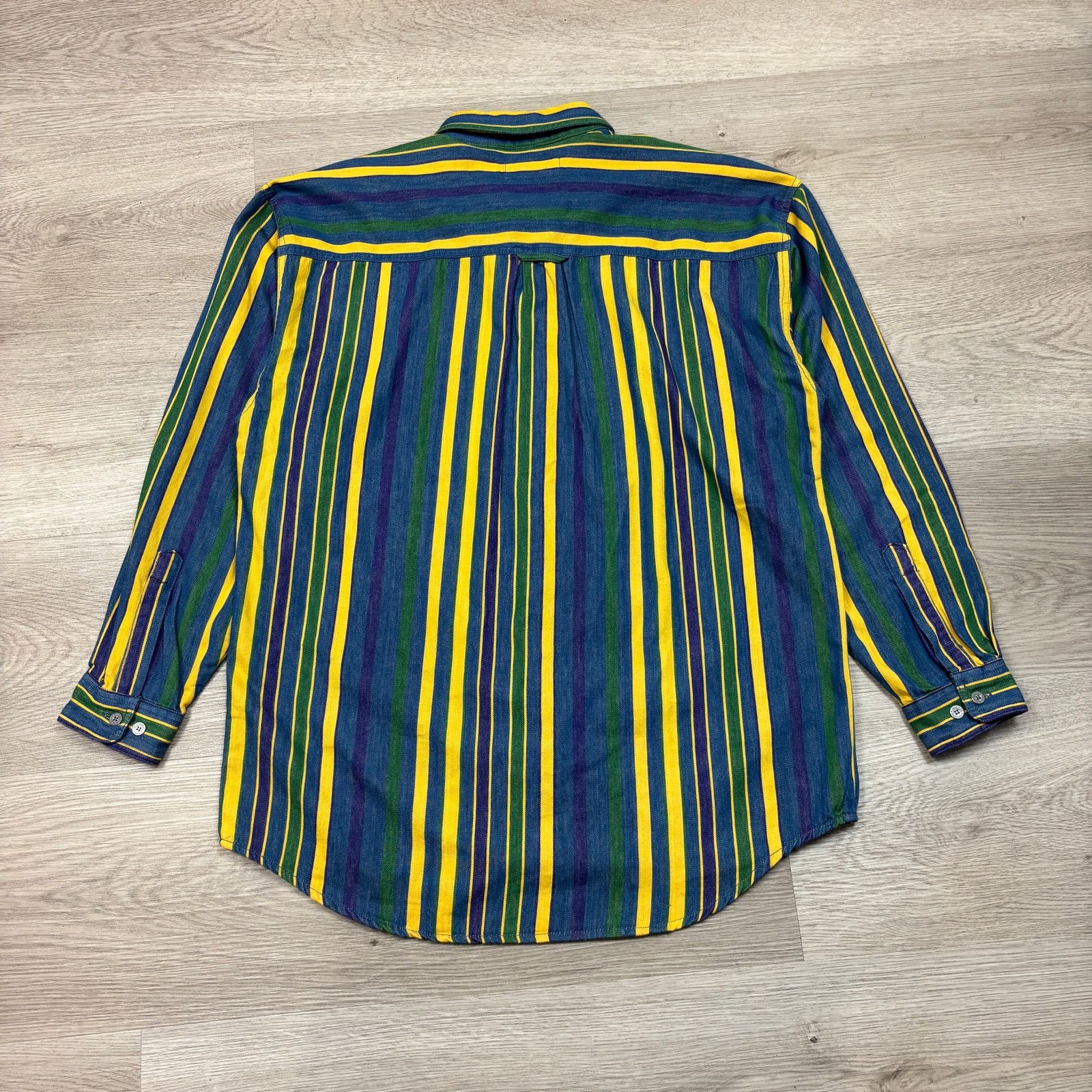 Arizona Jean Co. VTG 90s Arizona Jean Co Striped Button Up Shirt Med Western Size US M / EU 48-50 / 2 - 3 Thumbnail