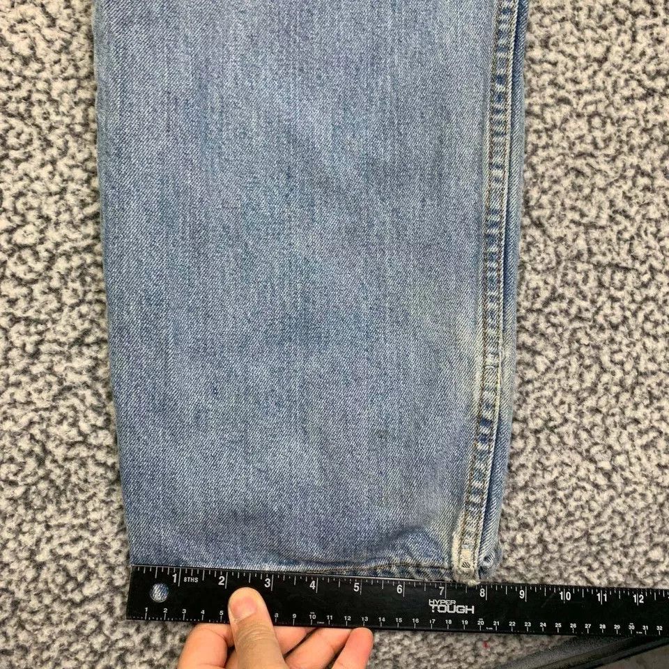 Levi's Levi's 556 Jeans Men 38x30 Straight Leg Mid Rise Denim Pants Size US 38 / EU 54 - 6 Thumbnail