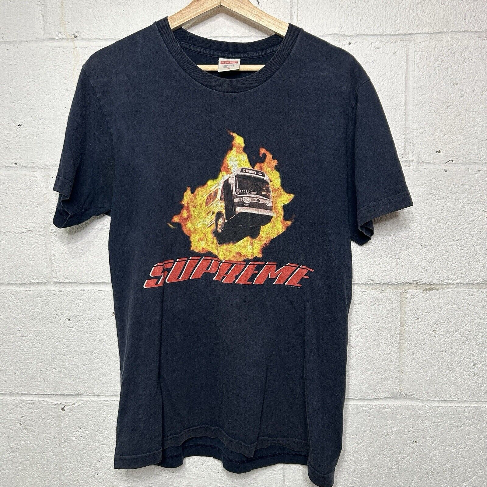 Supreme FW14 Supreme Speed Tee “Navy” 2024 Size US M / EU 48-50 / 2 - 1 Thumbnail