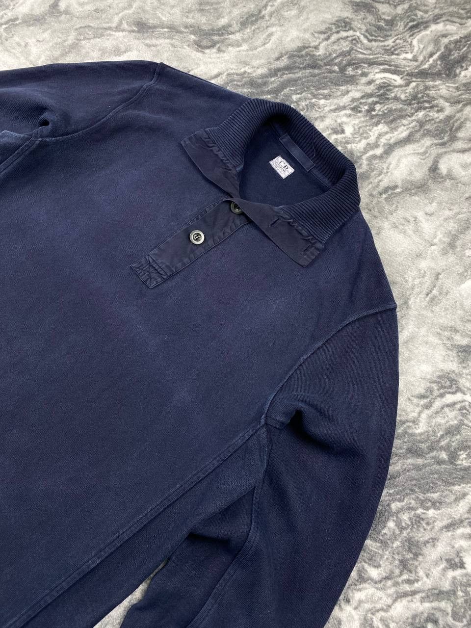 C.P. Company Vintage C.P. Company Half Zip Sweatshirt Сardigan Men Size US XXL / EU 58 / 5 - 3 Thumbnail