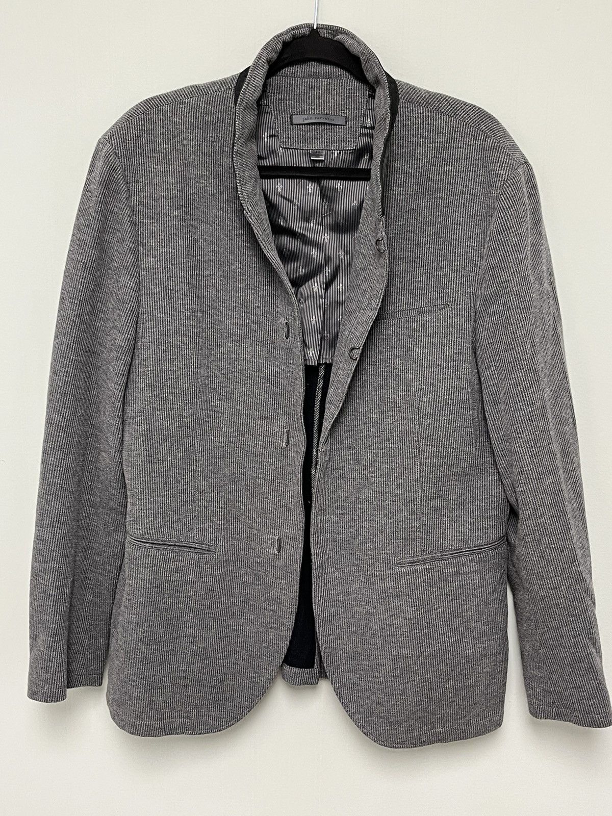 John Varvatos Knit Shawl Collar Jacket. Size EU 52 USA 42 Size US M / EU 48-50 / 2 - 8 Thumbnail