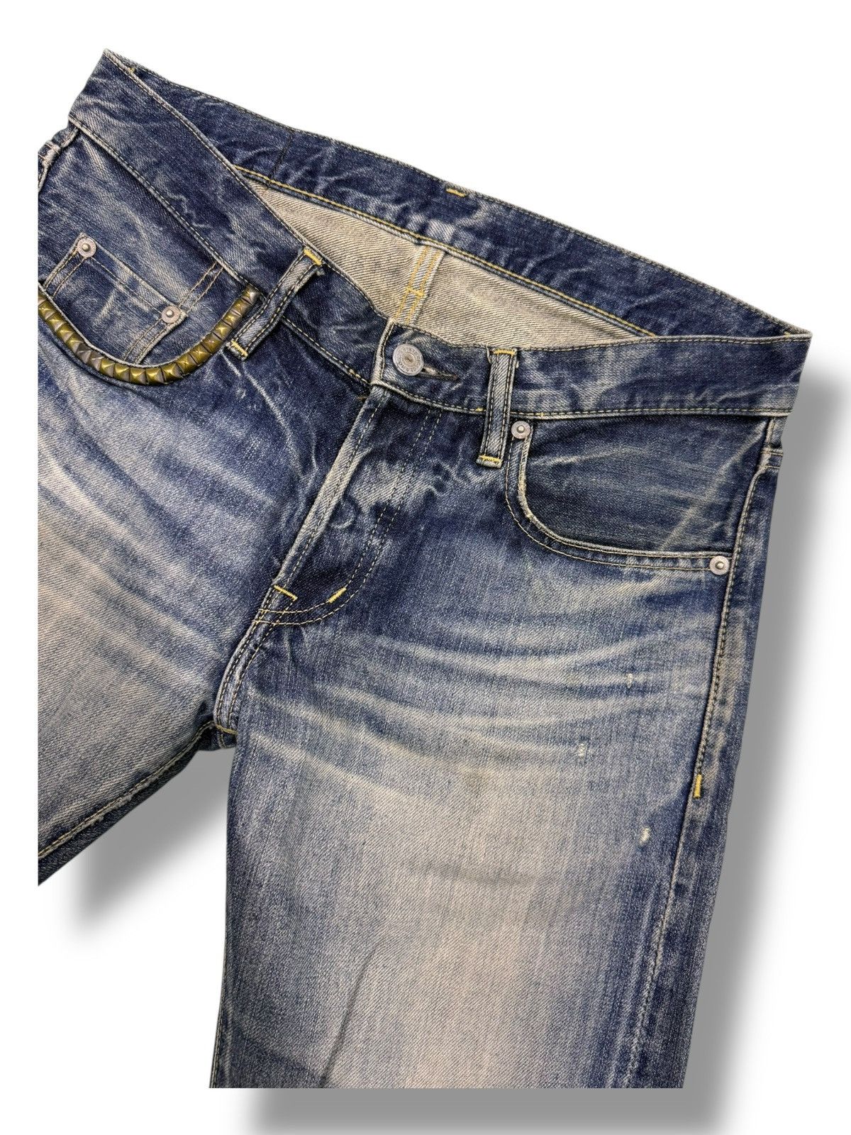 Hysteric Glamour HYSTERIC GLAMOUR SELVEDGE JAPANESE BRAND DENIM Size US 32 / EU 48 - 7 Thumbnail