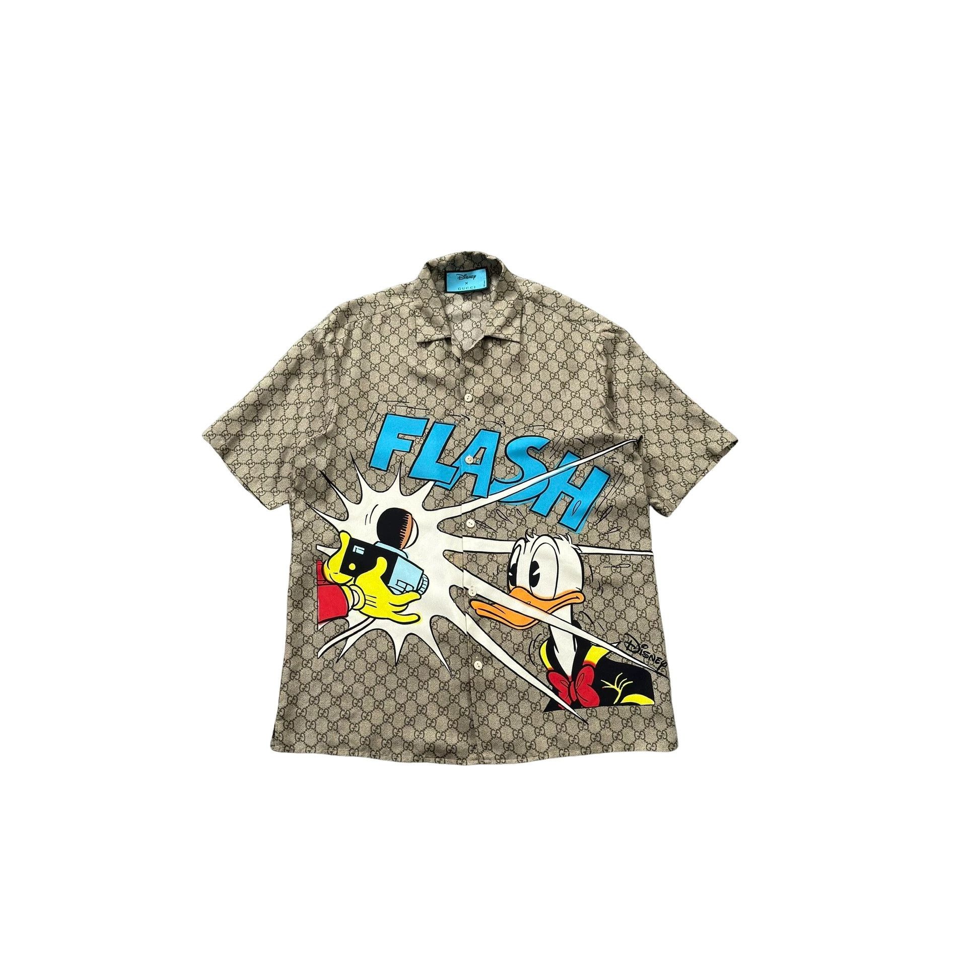Gucci Gucci x Disney GG Monogram Shirt Size XS Size US XS / EU 42 / 0 - 1 Thumbnail