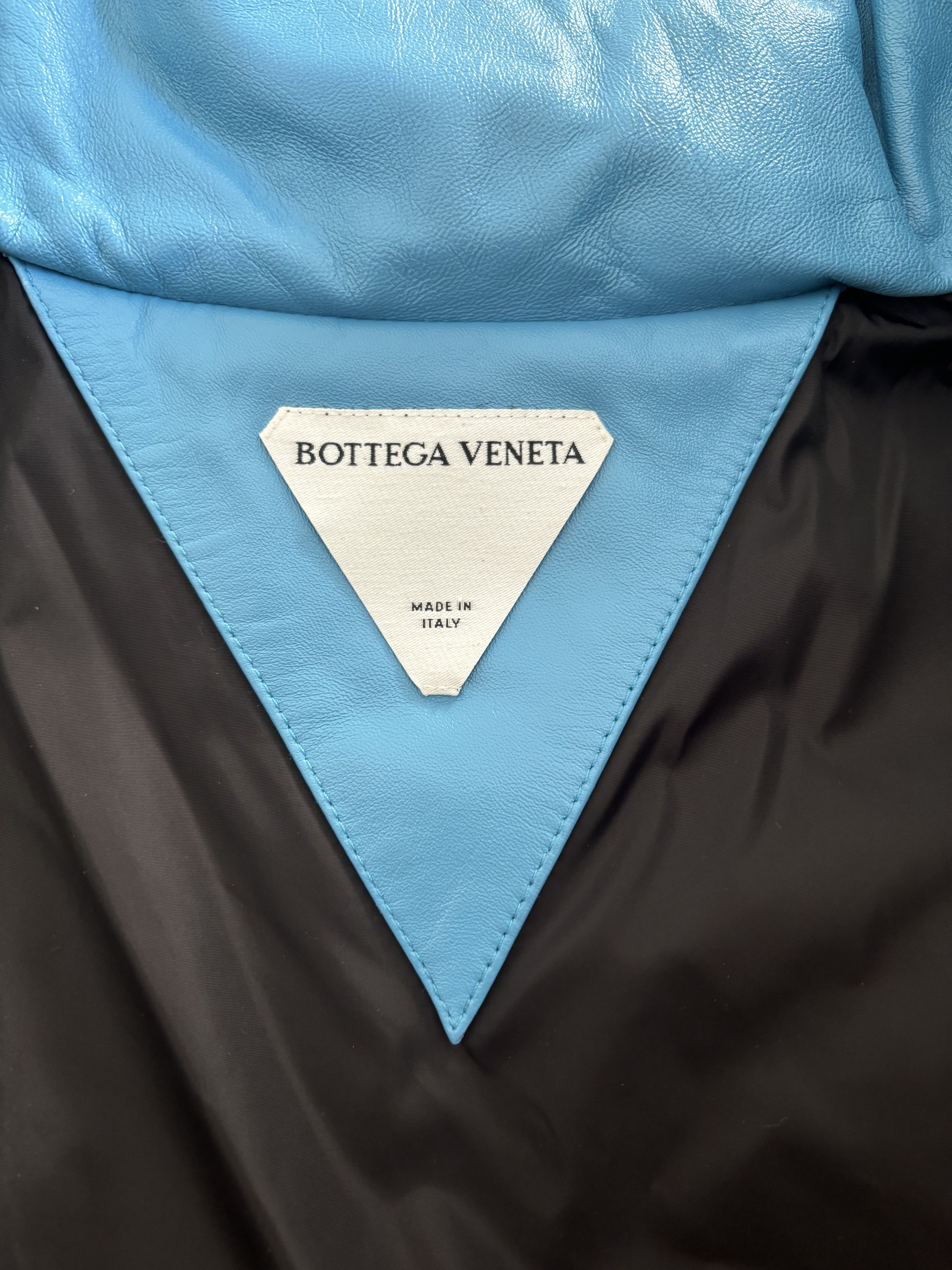 Bottega Veneta Bottega Veneta Leather Puffer Jacket Size US S / EU 44-46 / 1 - 3 Thumbnail