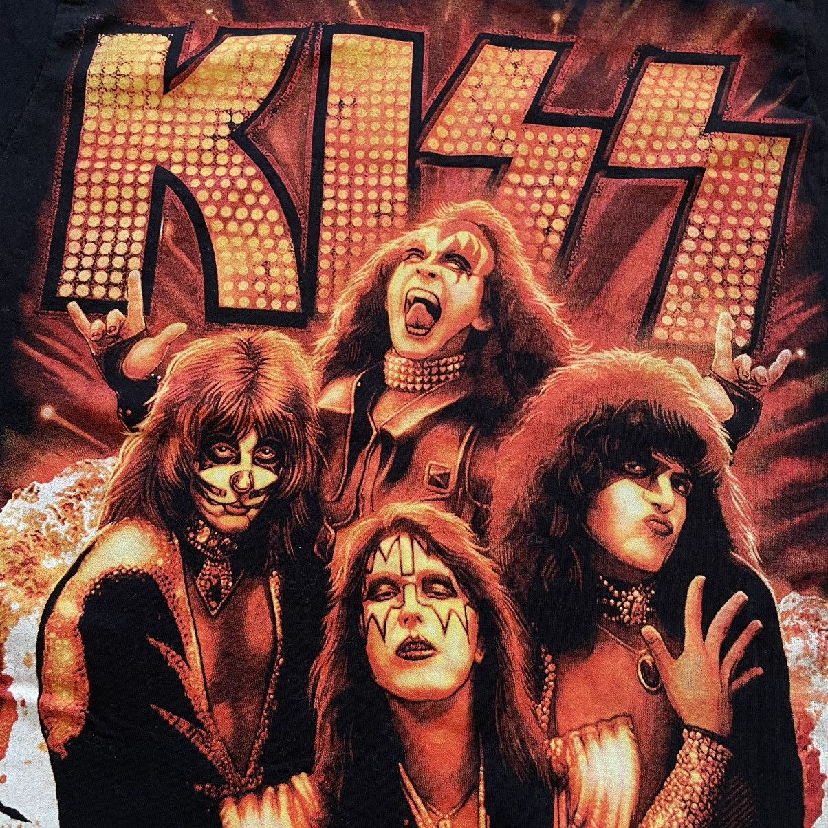 Vintage Vintage 00s KISS Band Tee Graphic Horror Punk Streetwear S Size US S / EU 44-46 / 1 - 4 Thumbnail