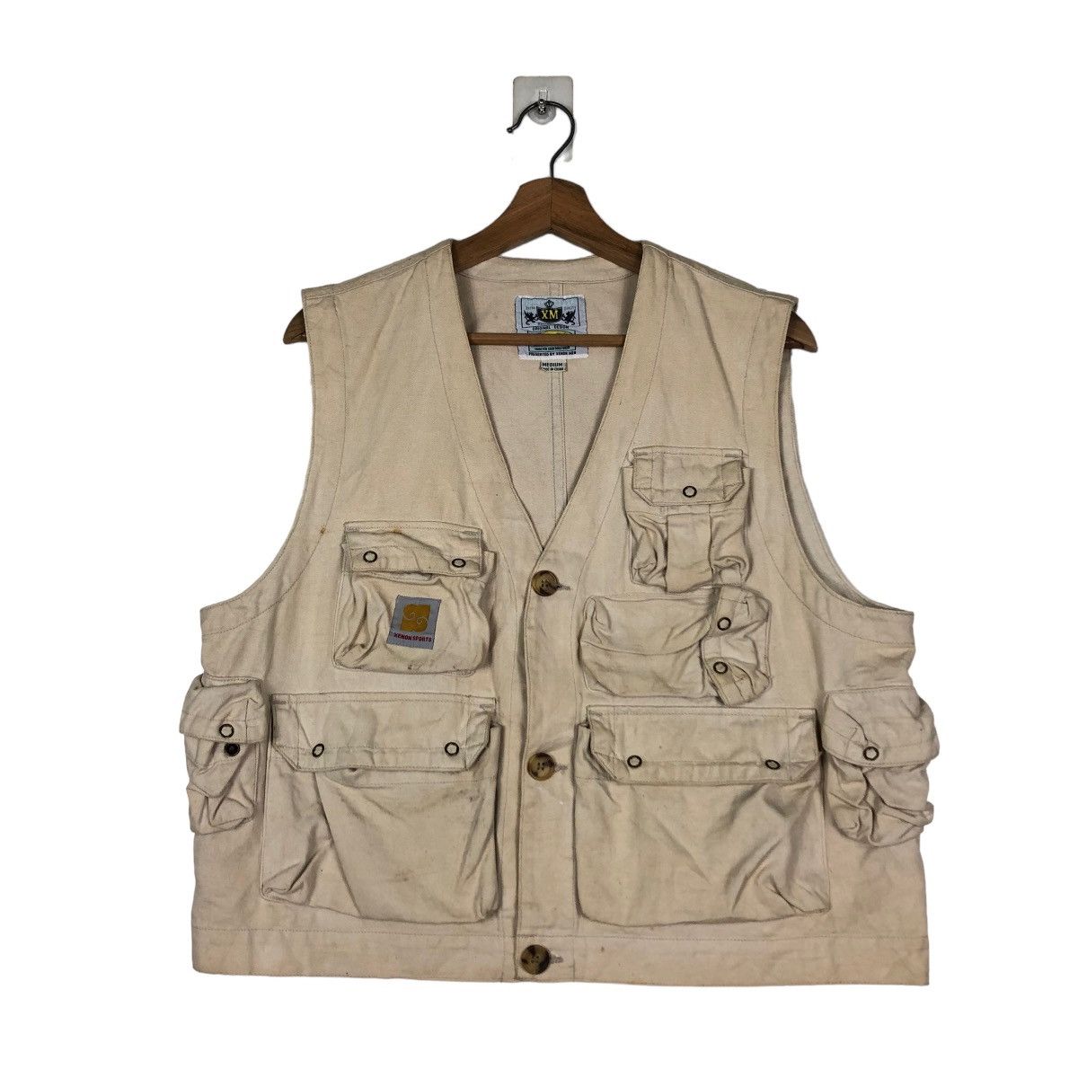 Japanese Brand × Vintage 📌VINTAGE VEST UTILITY MULTI POCKET WORK XENON SPORT Size US M / EU 48-50 / 2 - 2 Thumbnail
