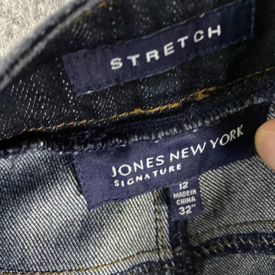 Jones New York Jones New York Jeans Size 12 Women's Flared Denim 32" Waist Size 34" / US 12 / IT 48 - 8 Thumbnail