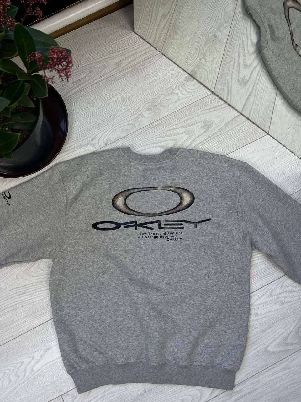 Vintage Oakley Software Sweatshirt Men's L Black
