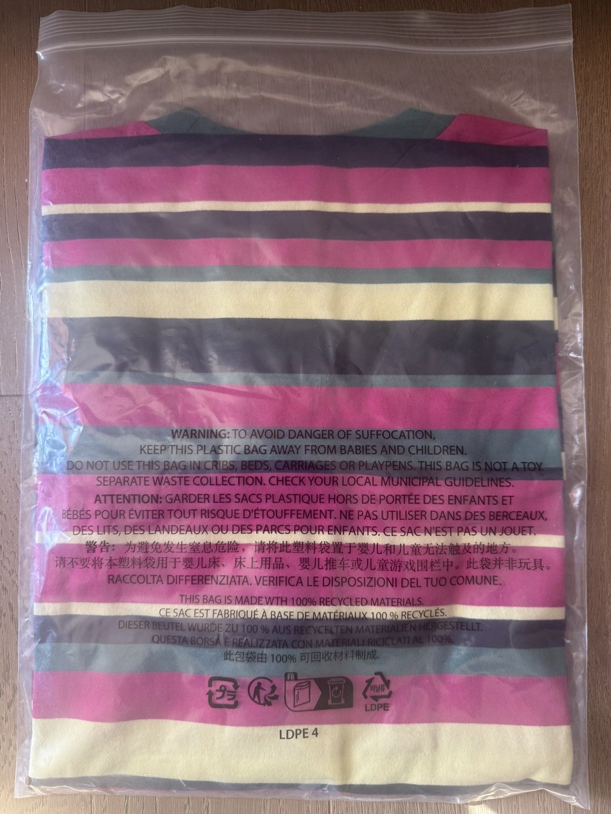 Supreme Supreme Intarsia S/S Top Stripe SS25 Large Size US L / EU 52-54 / 3 - 4 Thumbnail