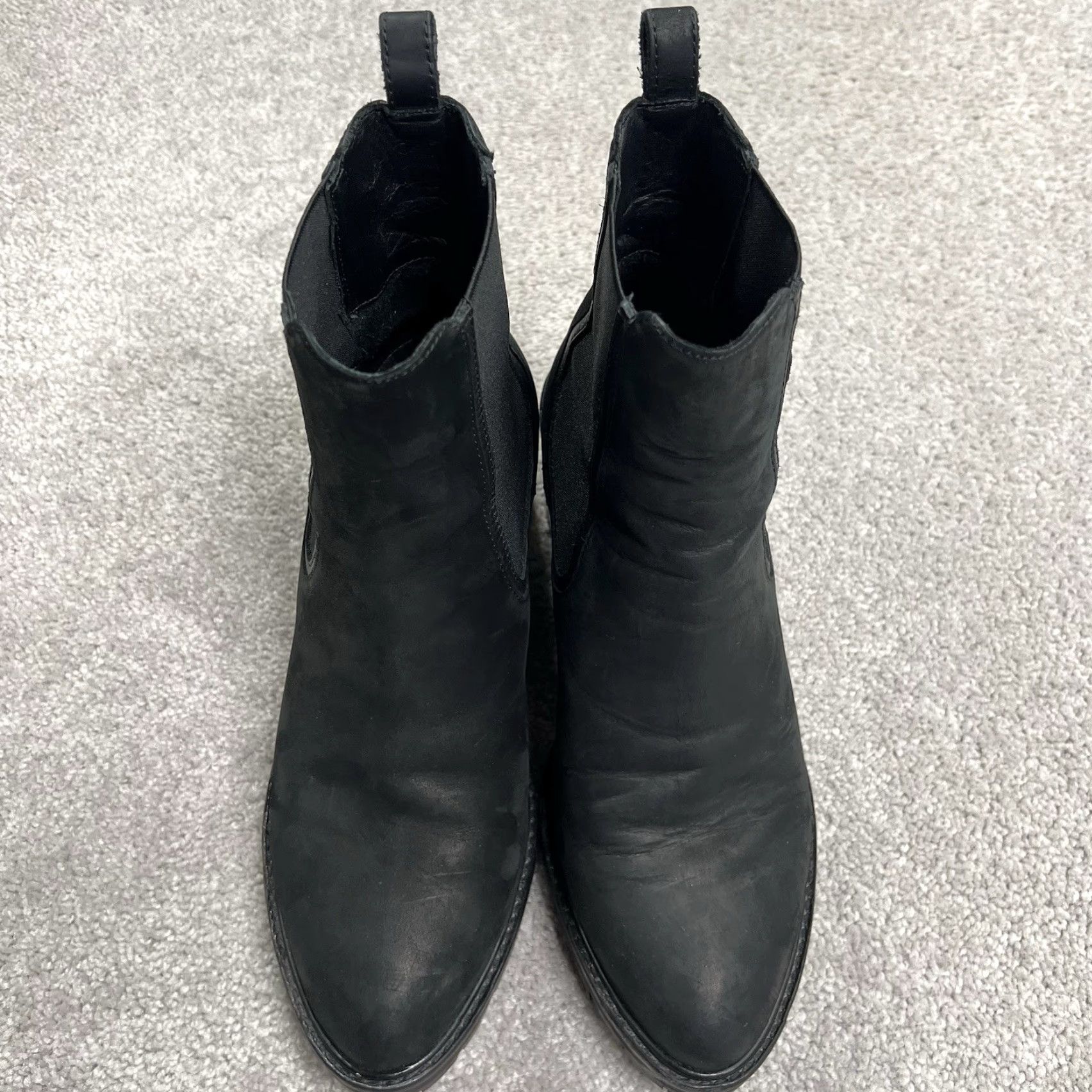 Thursday Boot Company Thursday Boot Co. Women’s 9 Black Leather Everyday Chelsea Boots Pull On Chelsea Boots Size US 9 / IT 39 - 4 Thumbnail