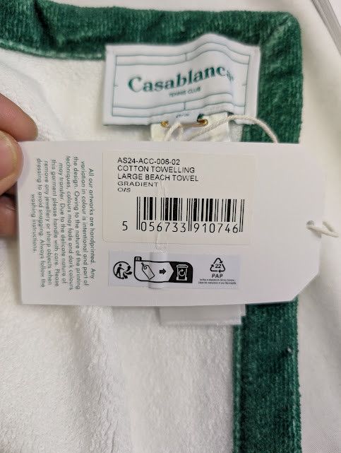Casablanca o1rshd1 Size: OS Dup / Cotton Towelling in Gradient Size ONE SIZE - 10 Thumbnail