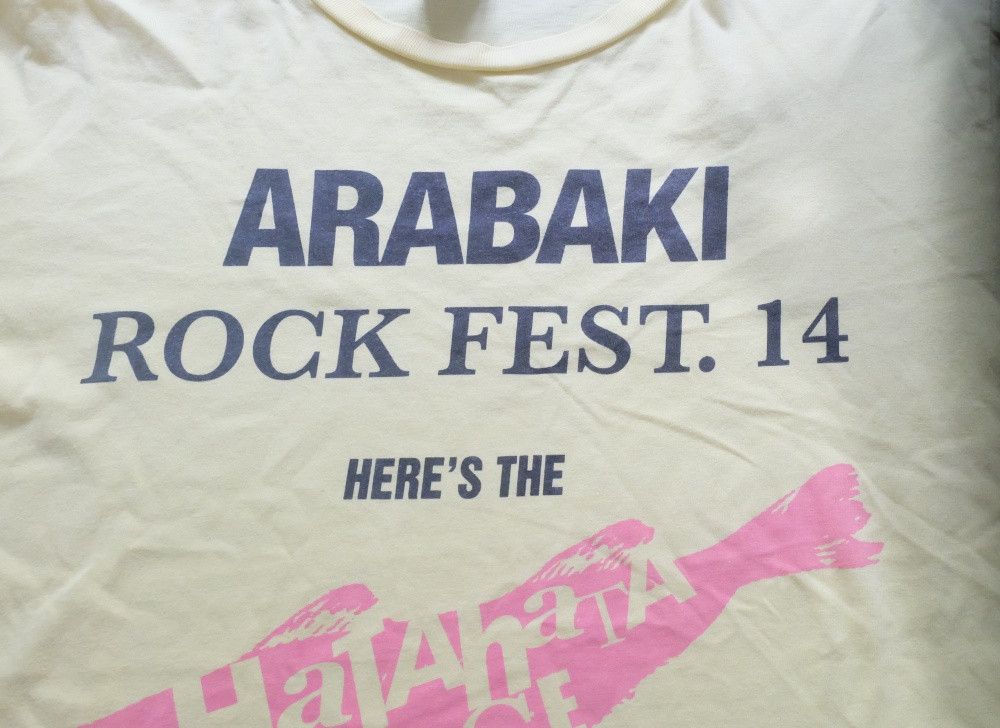 Japanese Brand Arabaki Rock Fest 2014 T-Shirt Size US XL / EU 56 / 4 - 2 Thumbnail