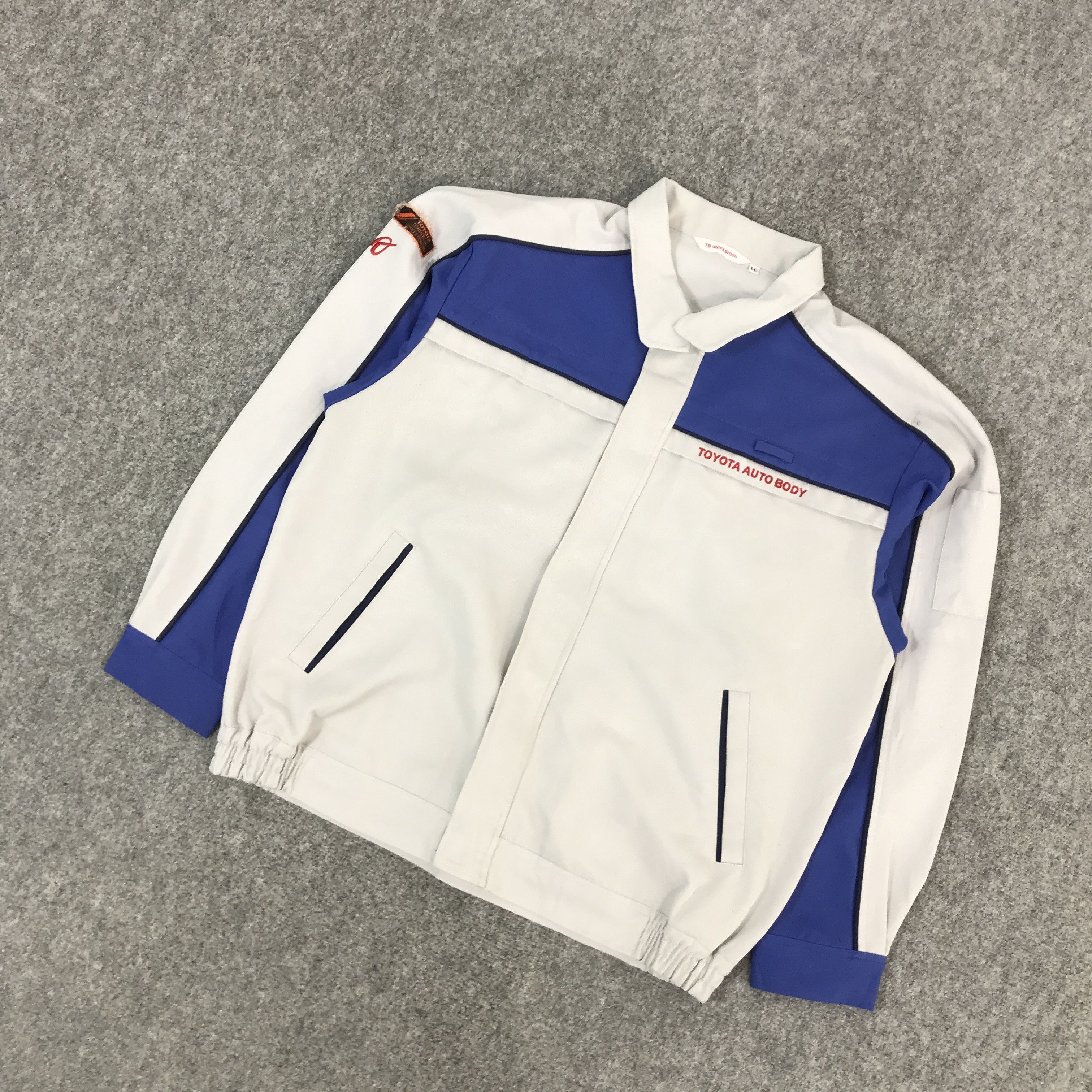 Japanese Brand VINTAGE TOYOTA AUTO BODY RACING UNIFORM JACKET Size US L / EU 52-54 / 3 - 5 Thumbnail