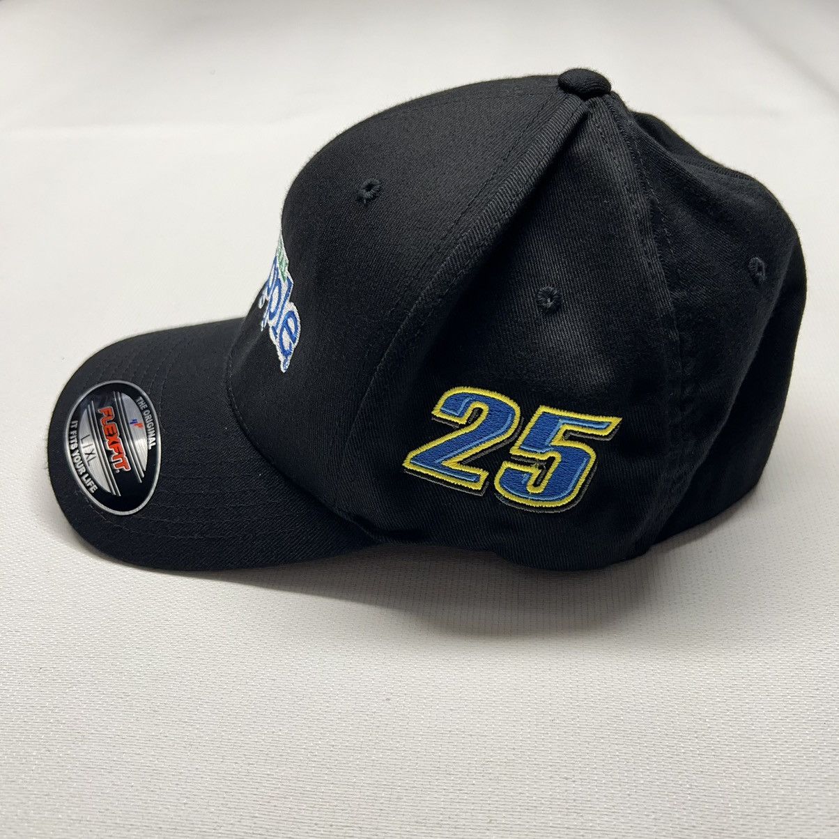 NASCAR × Yupong Snapple Andretti Hat Black Flexfit Cap Racing Cars NASCAR Size ONE SIZE - 4 Thumbnail