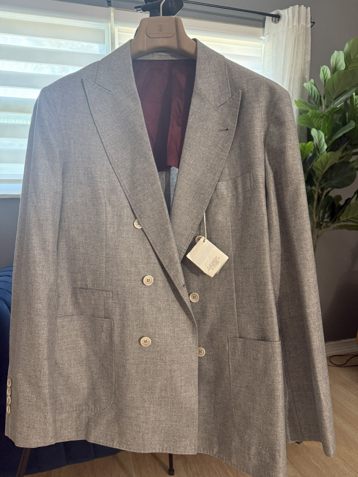 Brunello Cucinelli Brunello Cucinelli Sports Jacket Size 44R - 2 Thumbnail