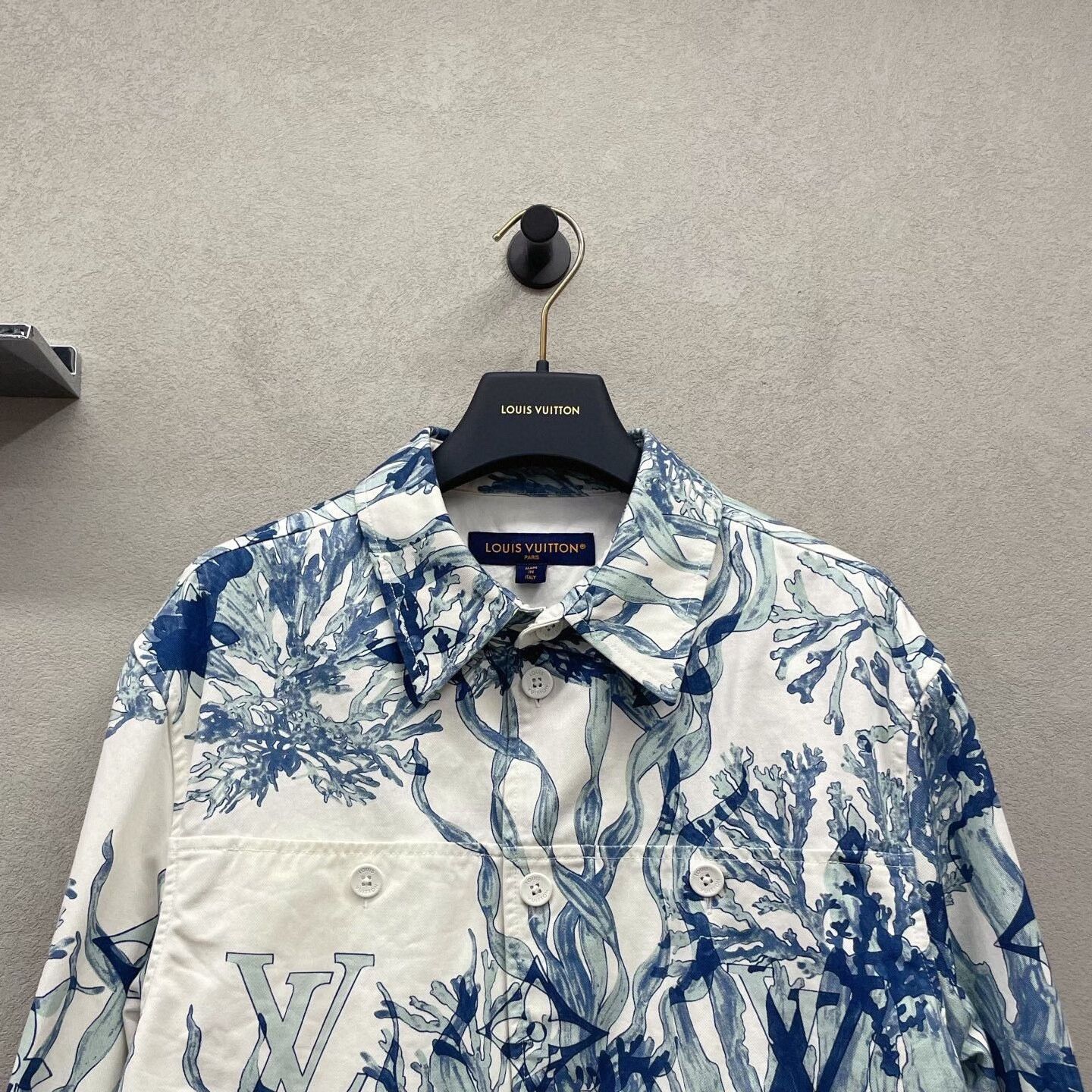 Louis Vuitton blue patterned jacket by louis vuitton Size US M / EU 48-50 / 2 - 4 Thumbnail