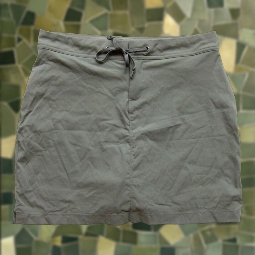 Olive Columbia Olive Green Stretch Built In Shorts Active Golf Skirt Skort Women 8 Size 30" / US 8 / IT 44 - 1 Thumbnail