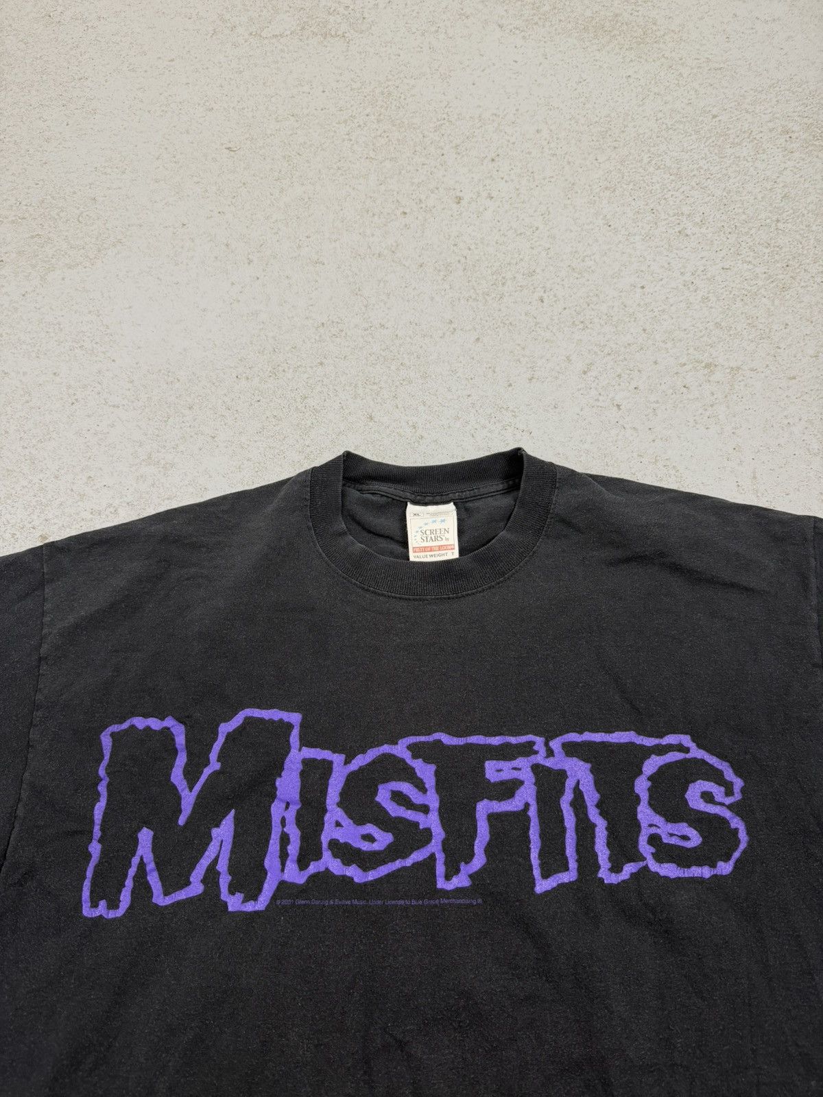 Band Tees Vintage 2001 Misfits Die Die My Darling Screen Star T-Shirt Size US XL / EU 56 / 4 - 3 Thumbnail